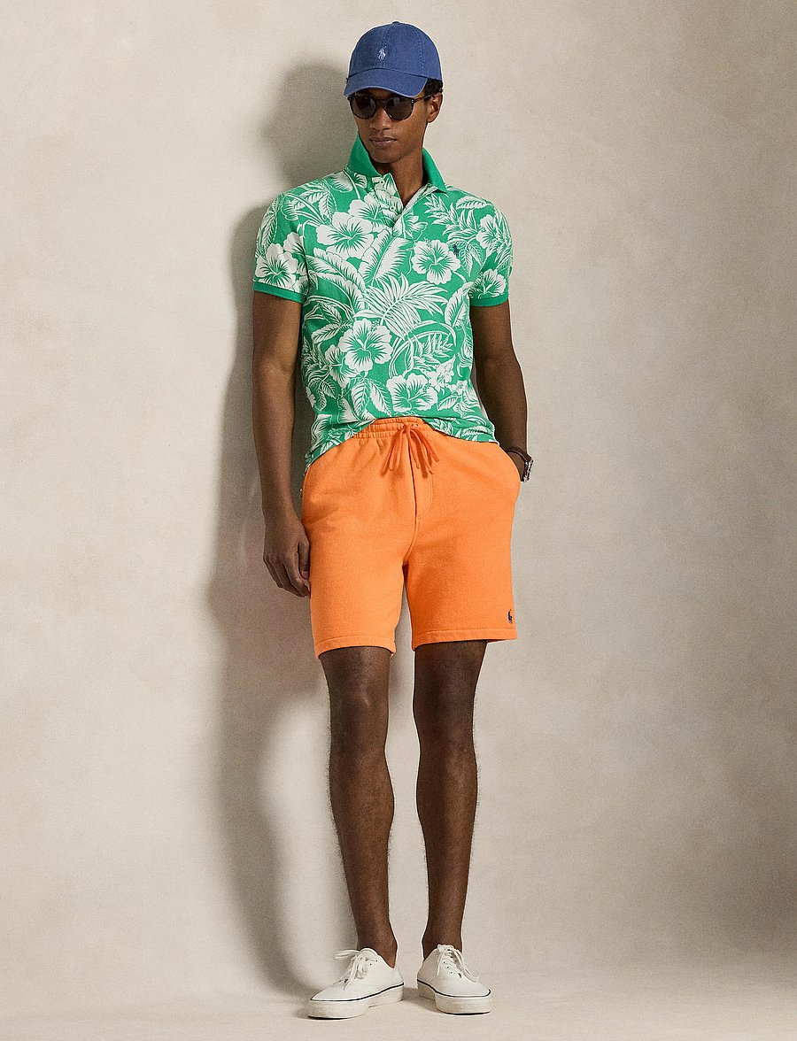 Polo Ralph Lauren - 7.5-Inch French Terry Short - sweatshorts - resort orange - 4