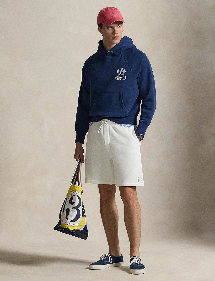 Polo Ralph Lauren - 7.5-Inch French Terry Short - sweatshorts - white - 4