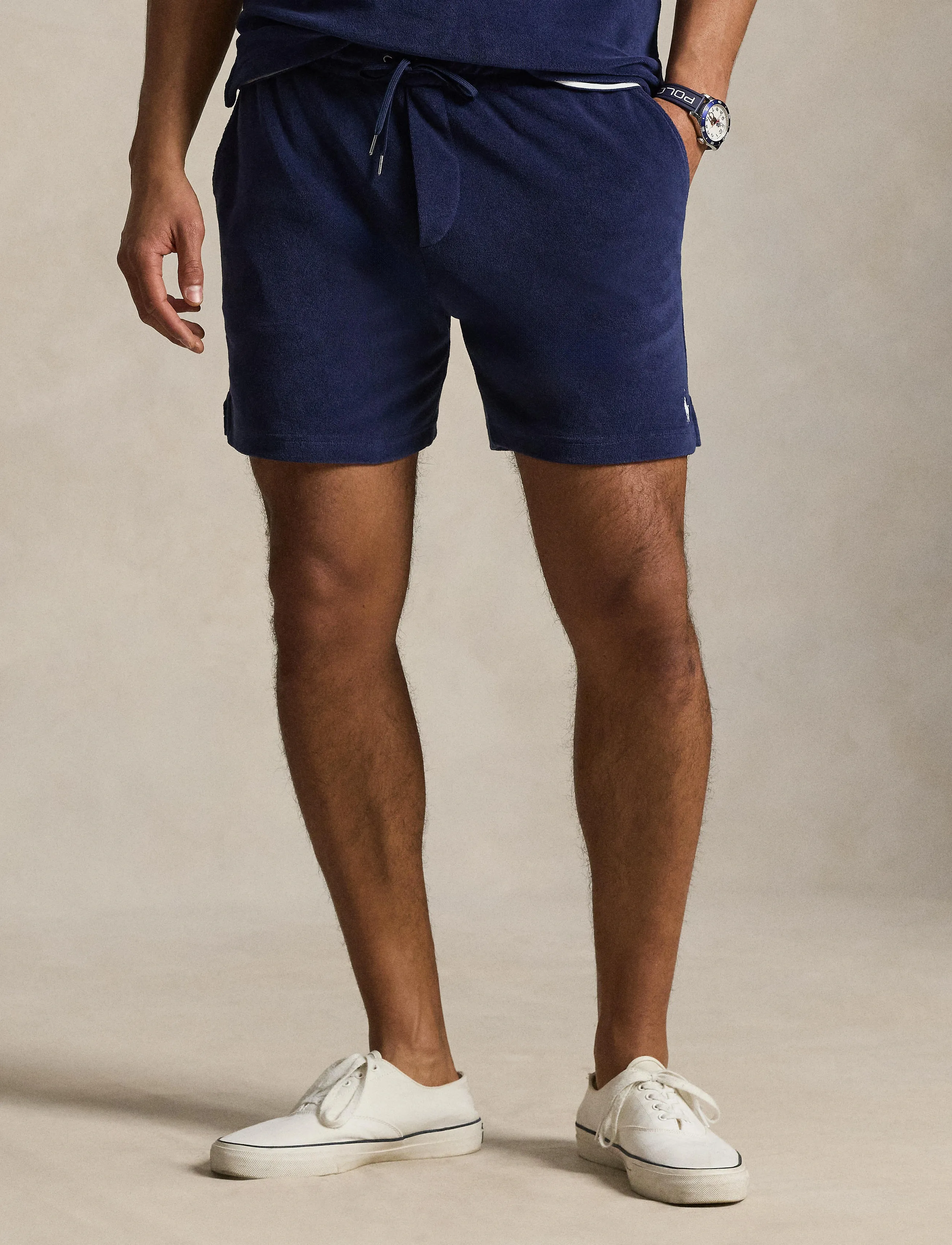 Polo Ralph Lauren 710A12490003, L, Navy, Shorts > Svedeshorts, Herre