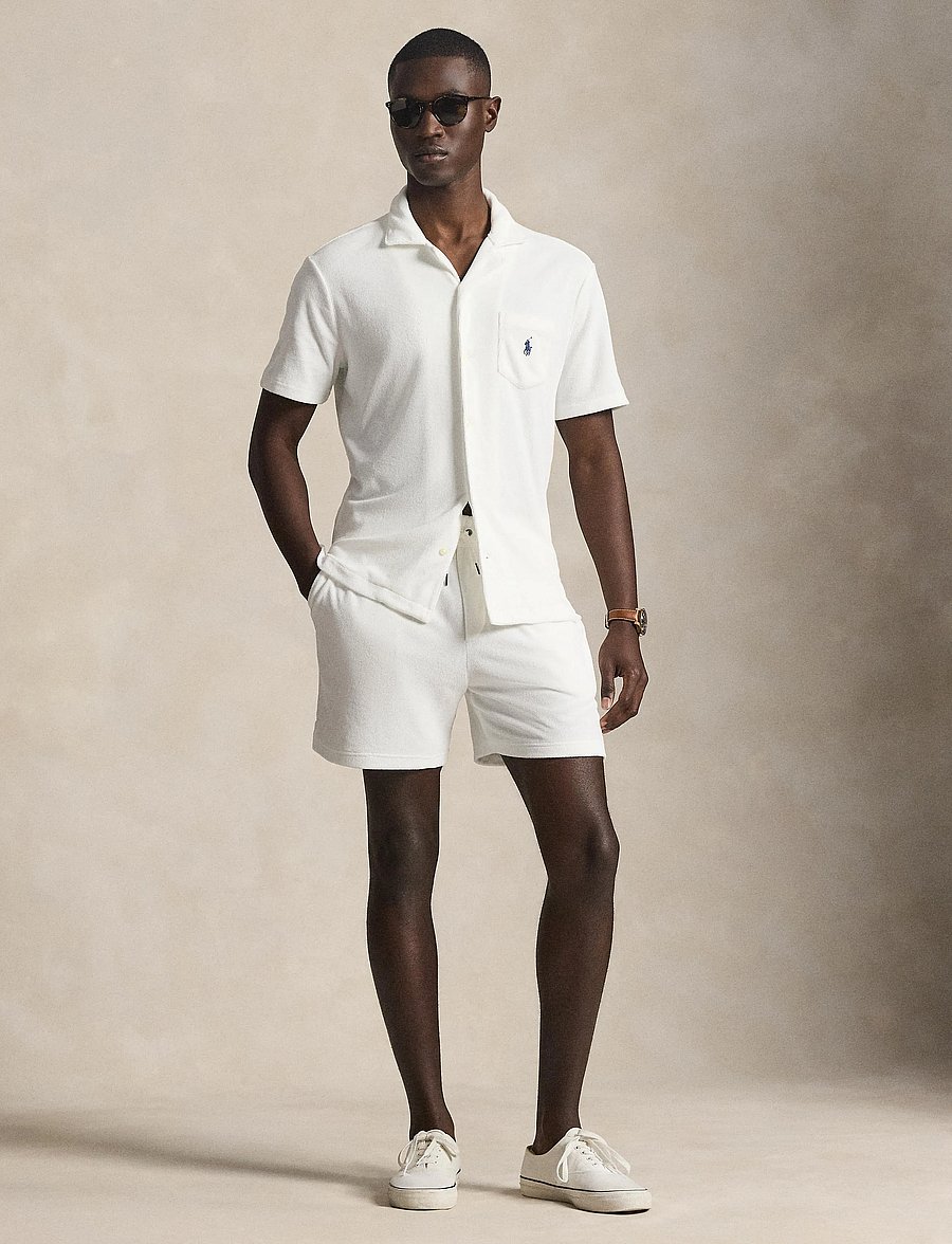 Polo Ralph Lauren - 710A12490003 - sweatshorts - white - 3