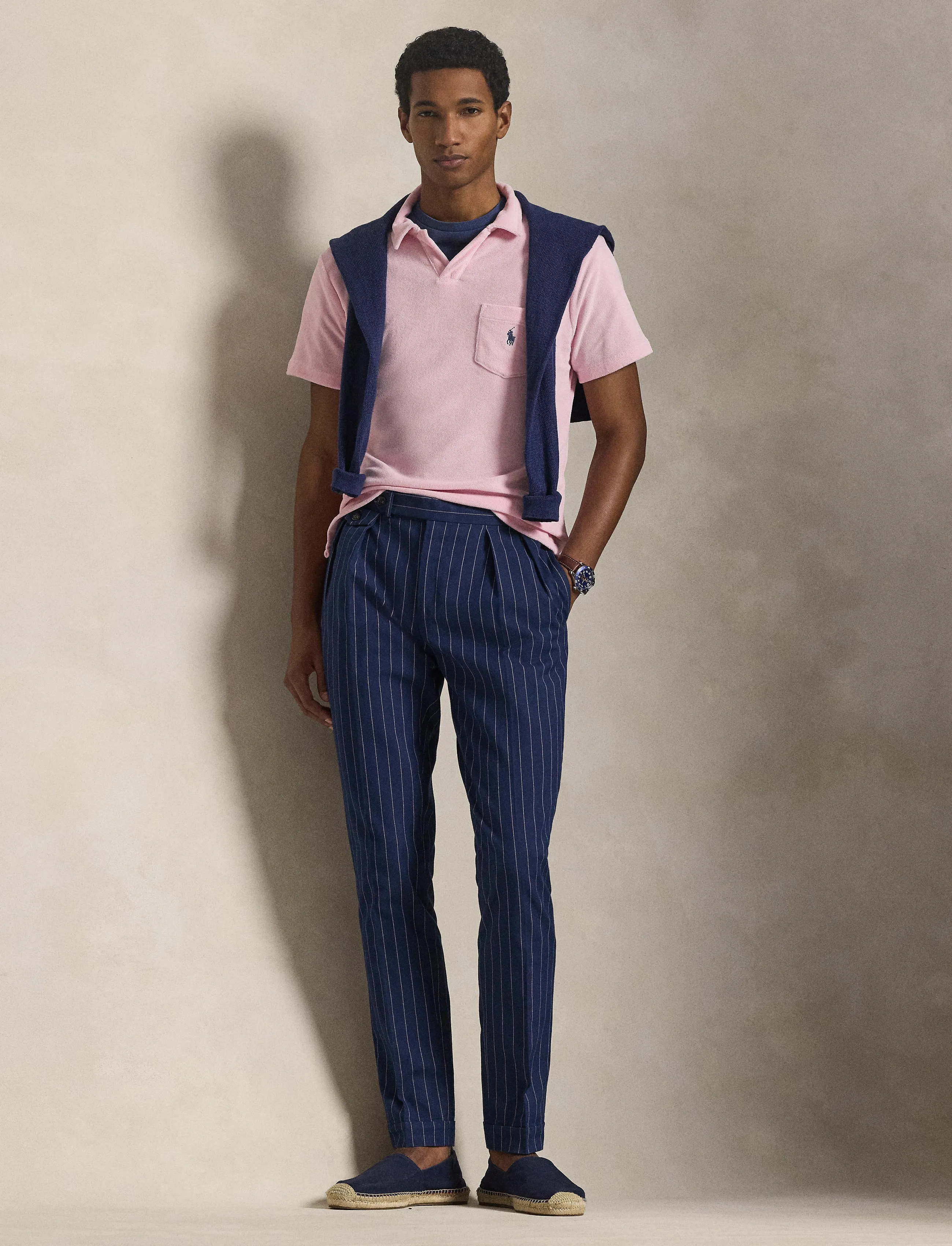 Polo Ralph Lauren 710A12491005, XXL, Polos, Rosa - Short-sleeved, Männerswear