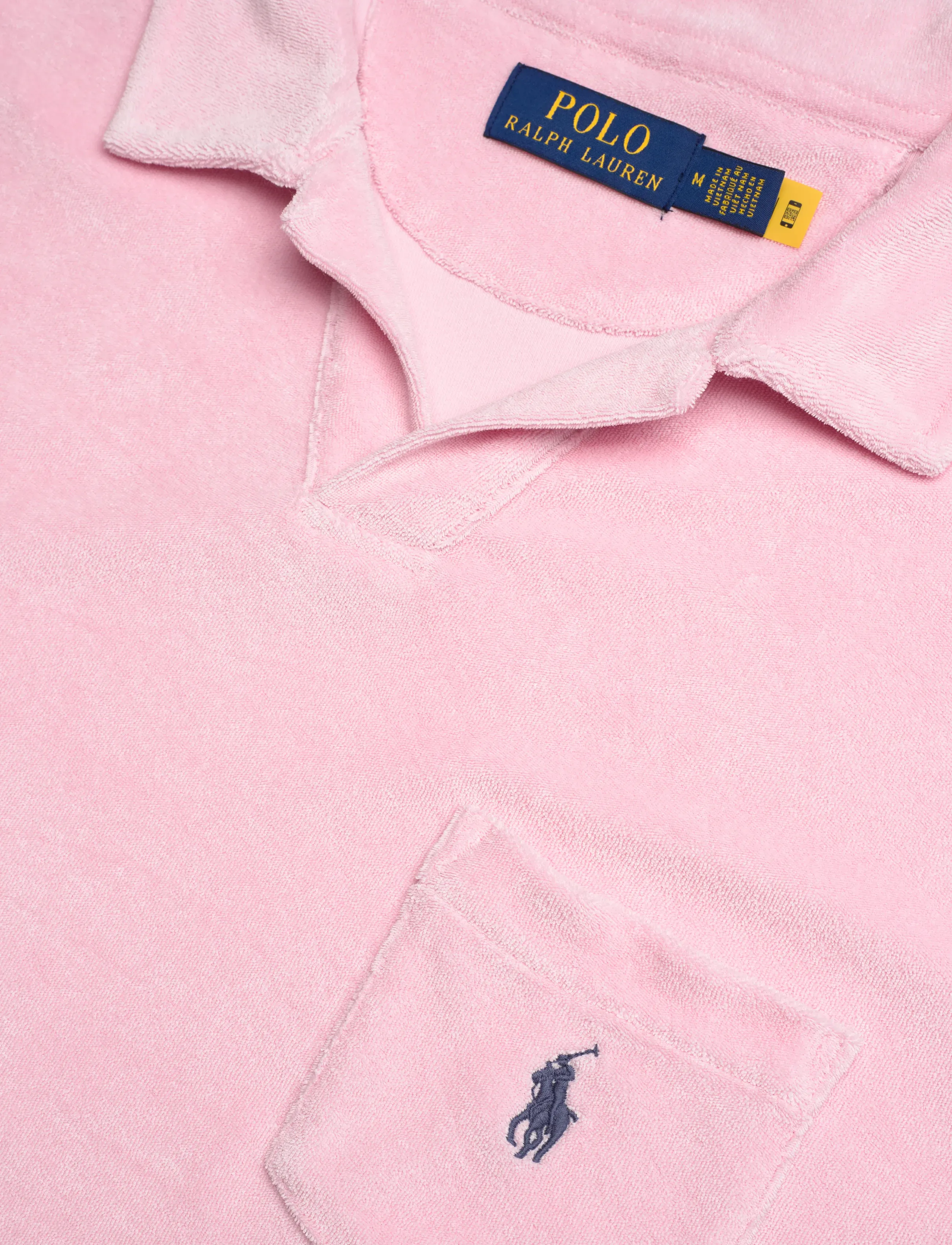 Polo Ralph Lauren - LT WT COTTON TERRY-KNT-POLO - kortærmede poloer - garden pink - 4