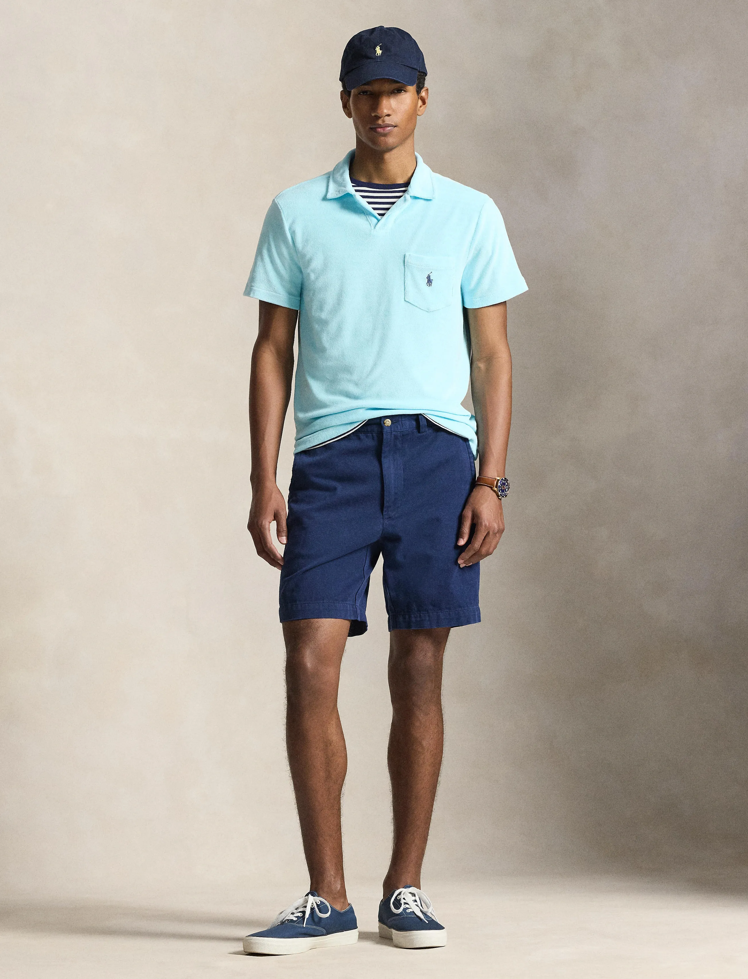 Polo Ralph Lauren 710A12491005, XS, Polos, Blau - Short-sleeved, Männerswear