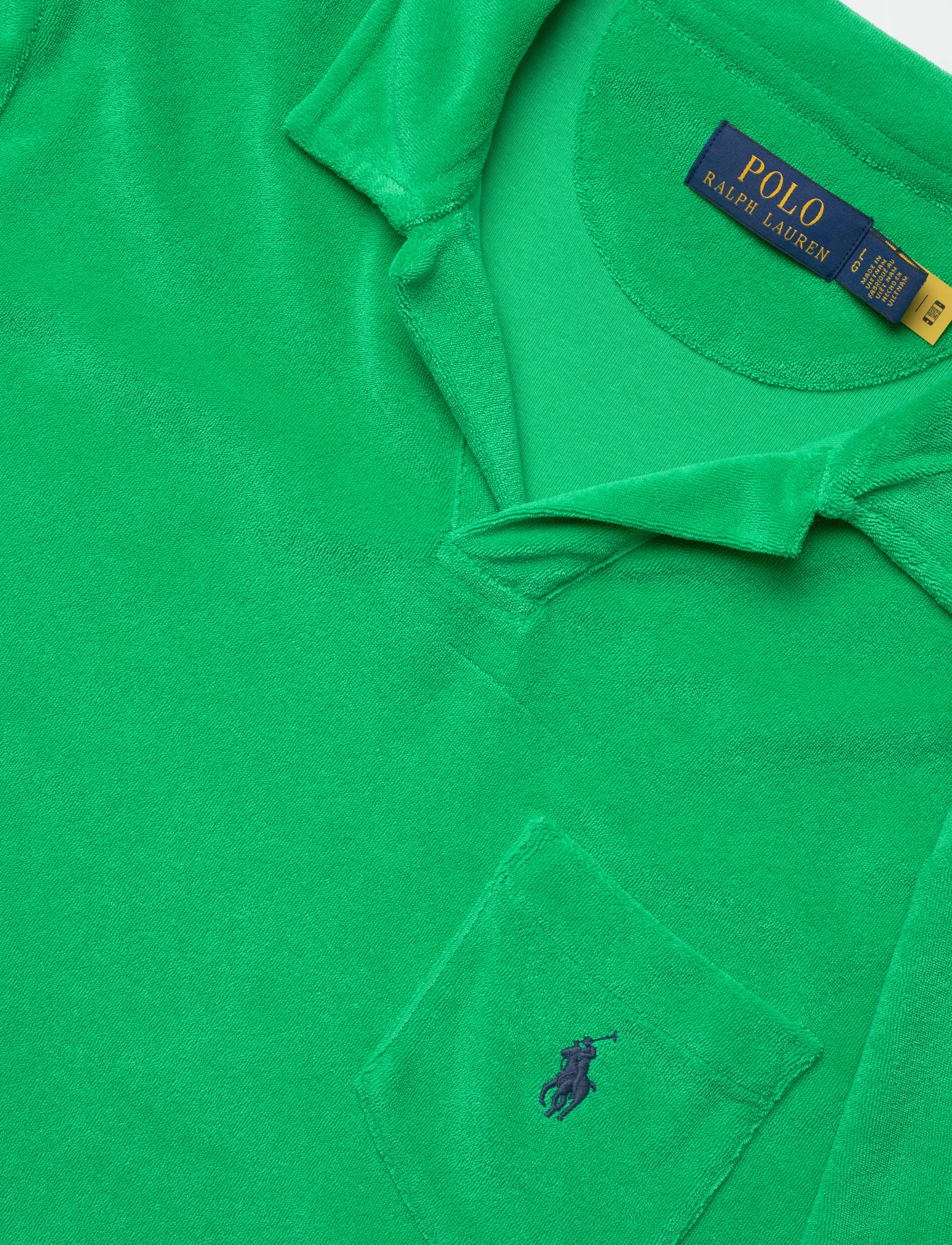 Polo Ralph Lauren - LT WT COTTON TERRY-KNT-POLO - kortærmede poloer - summer emerald - 4