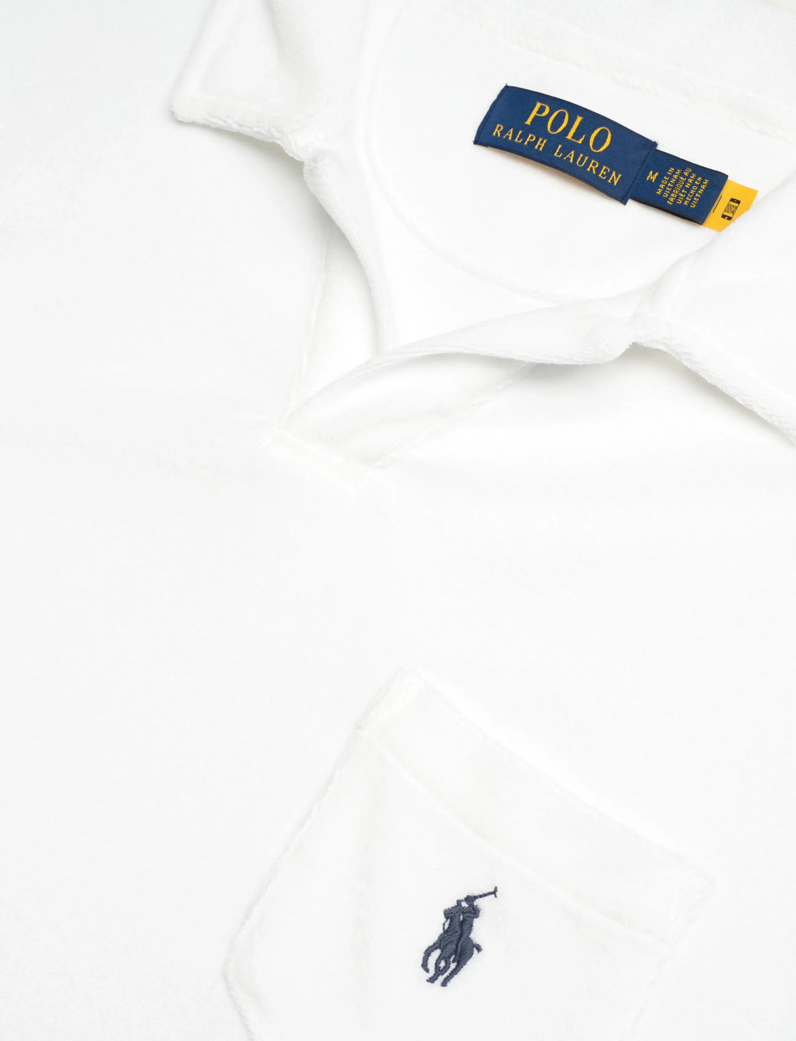 Polo Ralph Lauren - LT WT COTTON TERRY-KNT-POLO - kortærmede poloer - white - 4