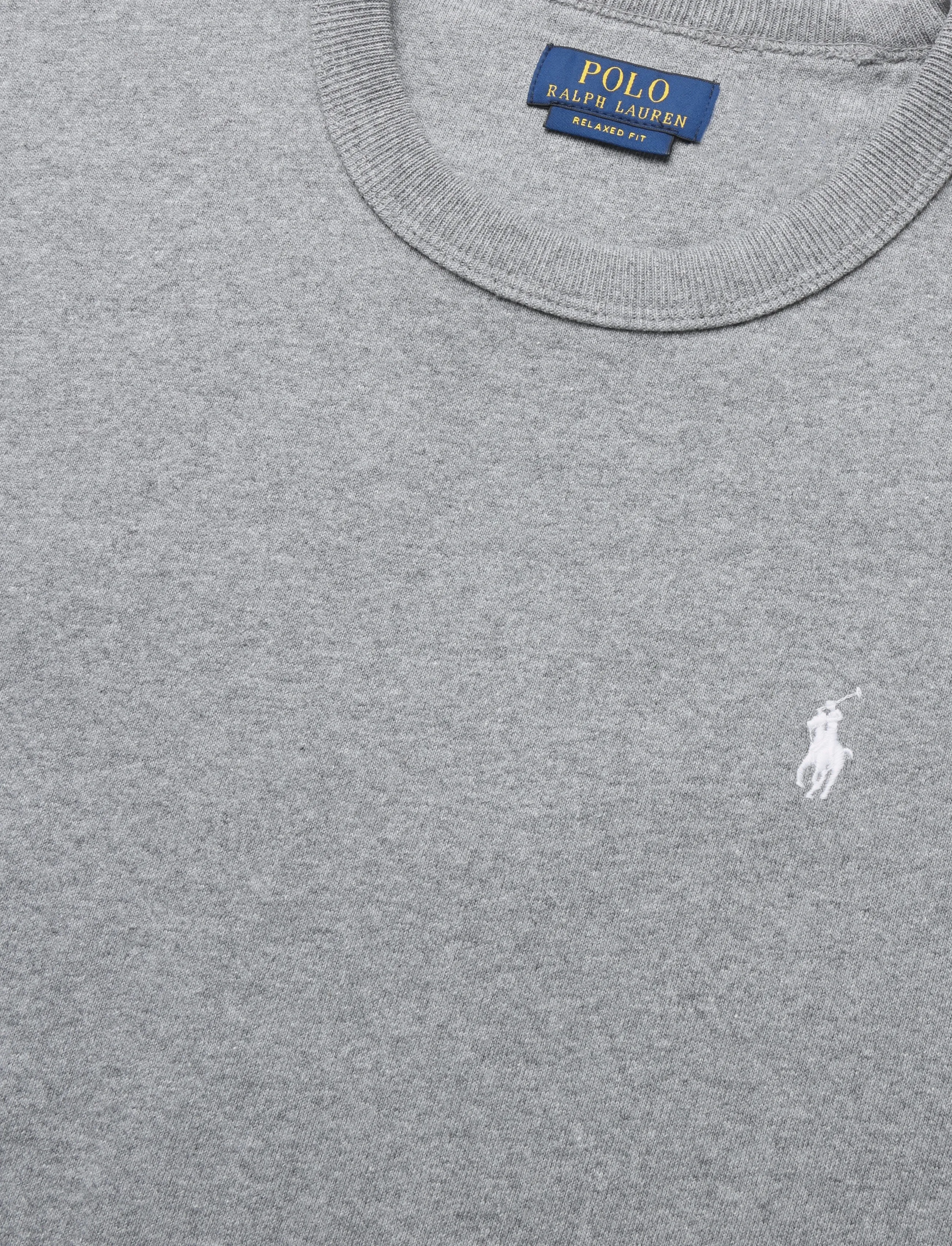 Polo Ralph Lauren - Relaxed Fit Jersey Crewneck T-Shirt - kurzärmelige t-shirts - classic grey heat - 2
