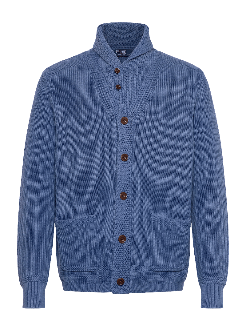 Polo Ralph Lauren - Cotton Shawl-Collar Cardigan - kardiganid - modern royal - 0