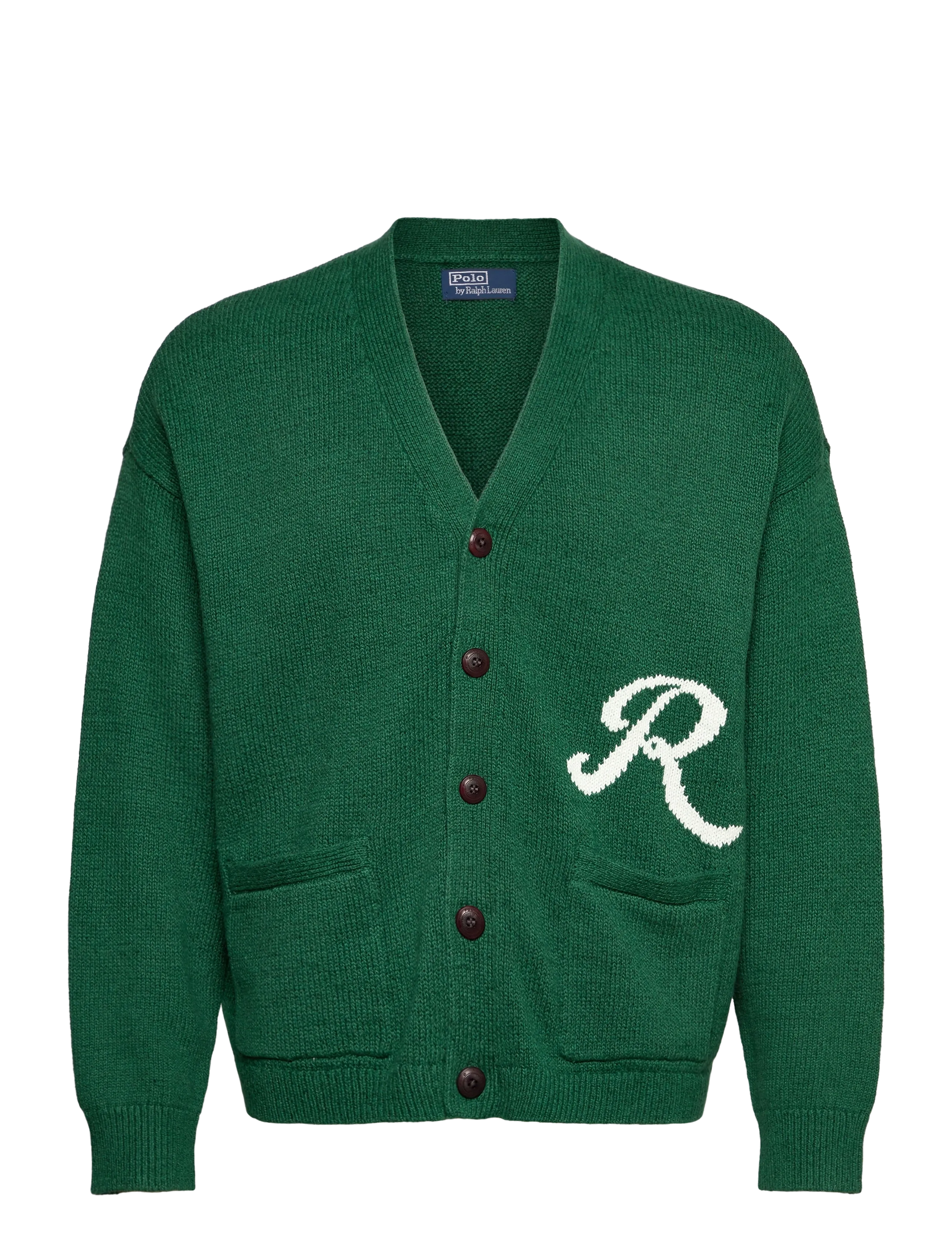 Polo Ralph Lauren The Ralph Logo Cardigan - Strickmode - NEW FOREST / green