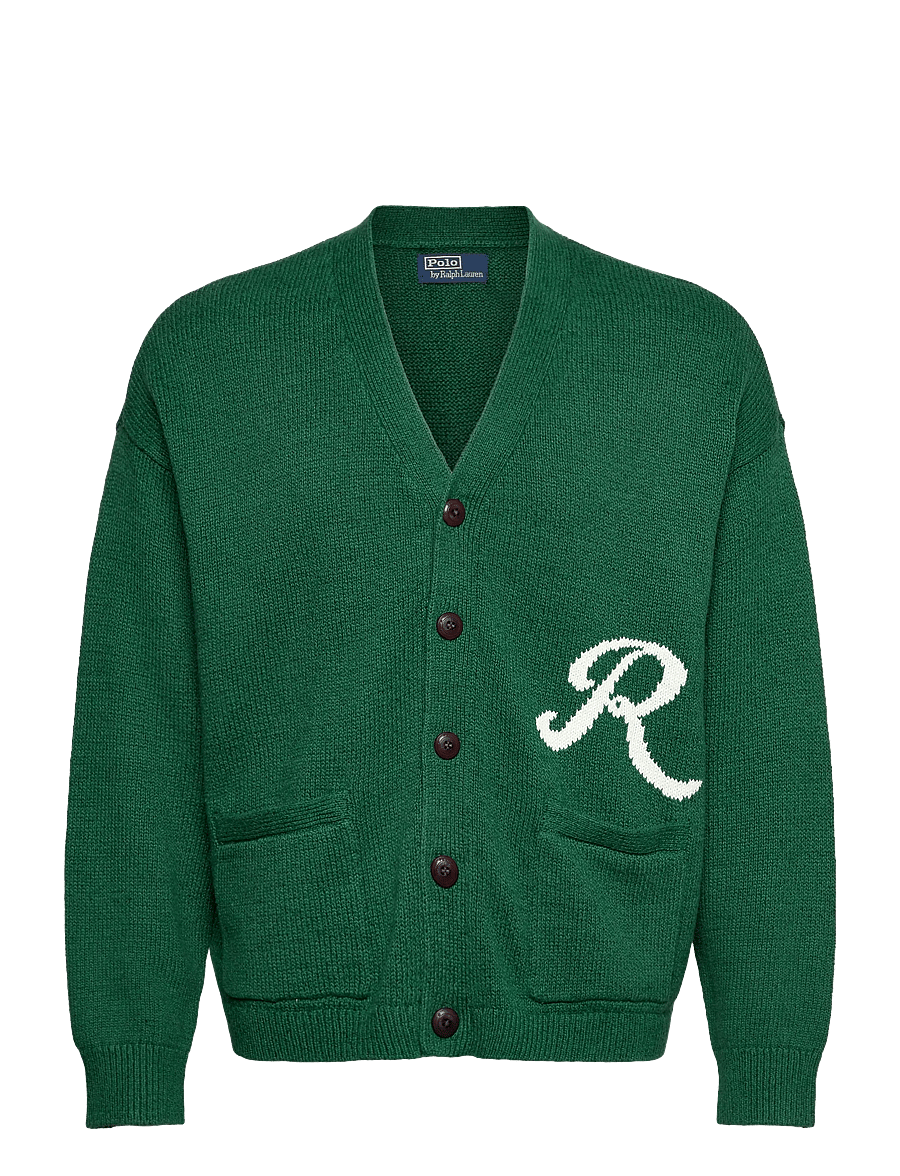 Polo Ralph Lauren - The Ralph Logo Cardigan - cardigans - new forest - 1