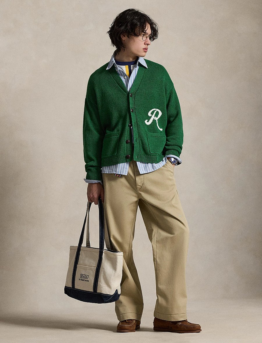 Polo Ralph Lauren - The Ralph Logo Cardigan - cardigans - new forest - 0