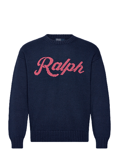 Polo Ralph Lauren The Ralph Logo Sweater - Round Necks - DARK COBALT COMBO / navy
