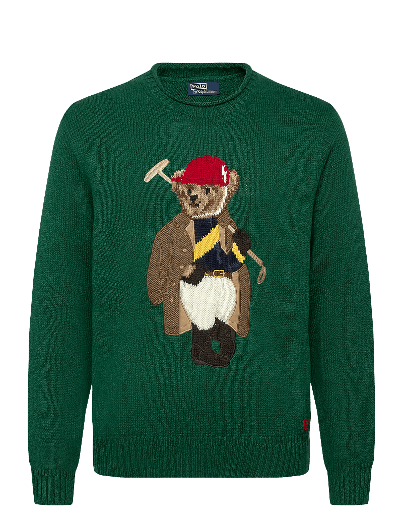 Polo Ralph Lauren - Polo Bear Roll-Neck Sweater - rund hals - new forest - 1