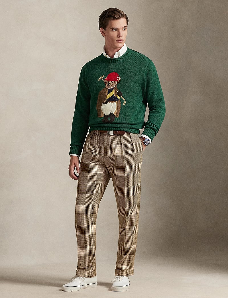 Polo Ralph Lauren - Polo Bear Roll-Neck Sweater - rund hals - new forest - 0