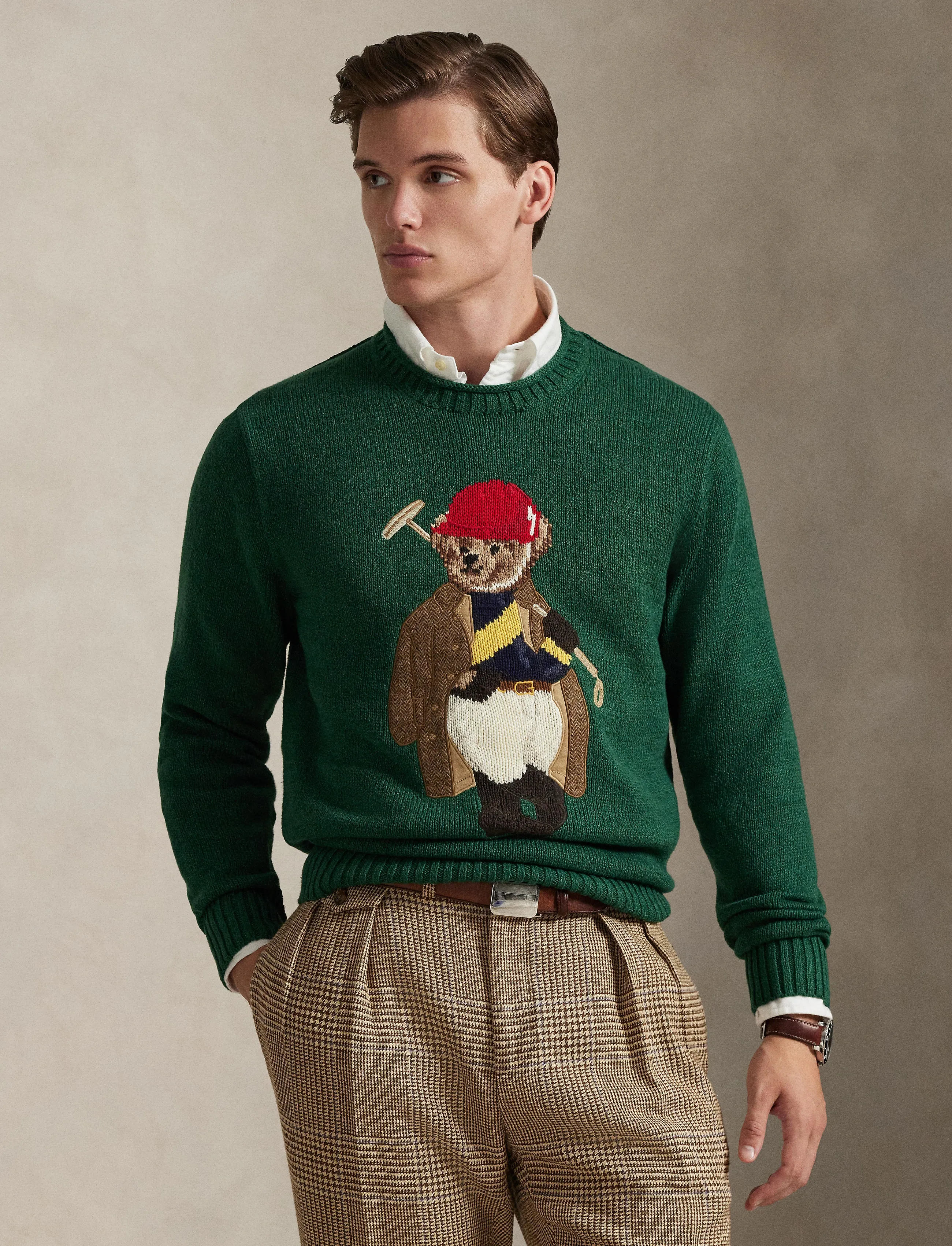Polo Ralph Lauren - Polo Bear Roll-Neck Sweater - rundhals - new forest - 3