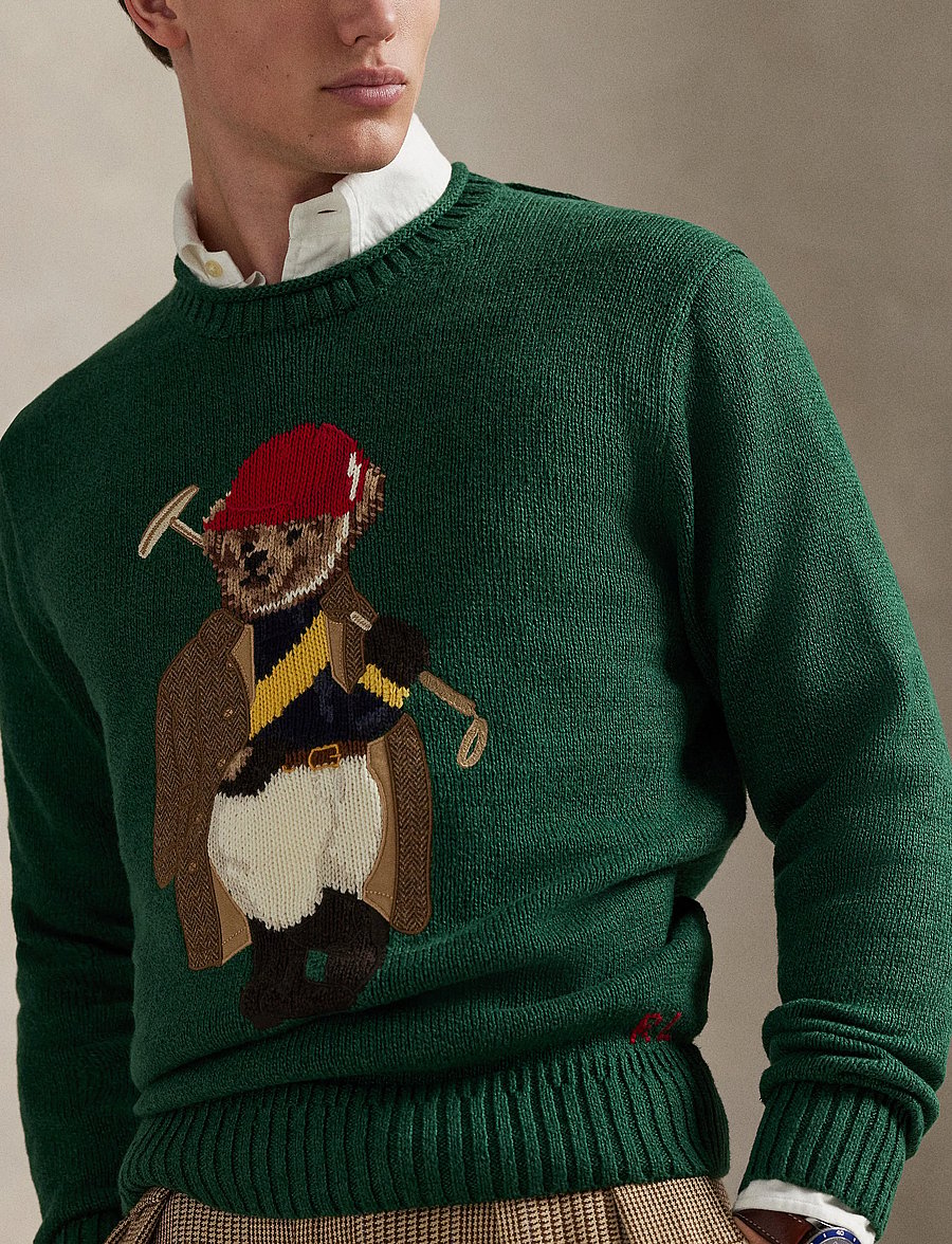 Polo Ralph Lauren - Polo Bear Roll-Neck Sweater - rundhals - new forest - 4