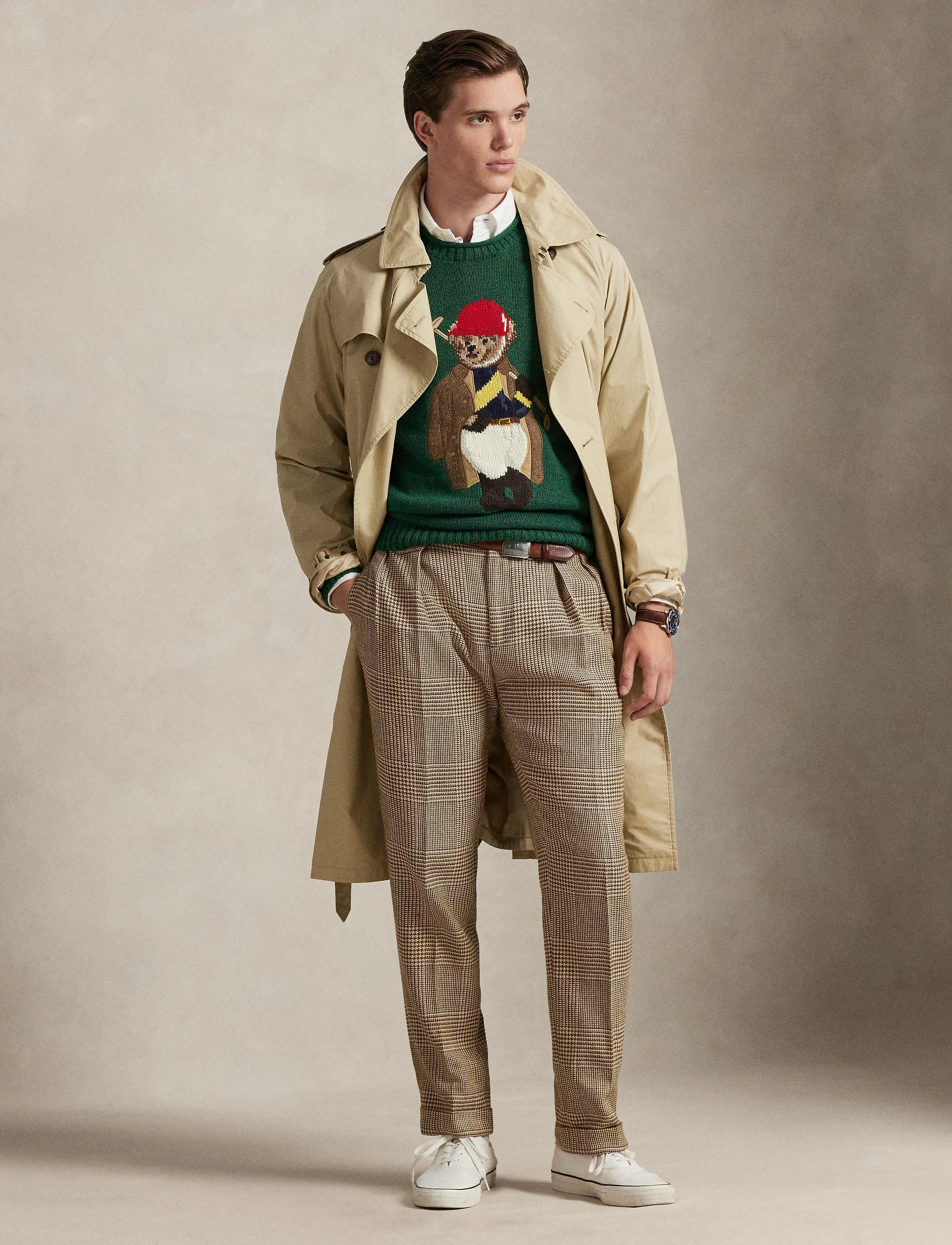 Polo Ralph Lauren - Polo Bear Roll-Neck Sweater - rundhals - new forest - 5