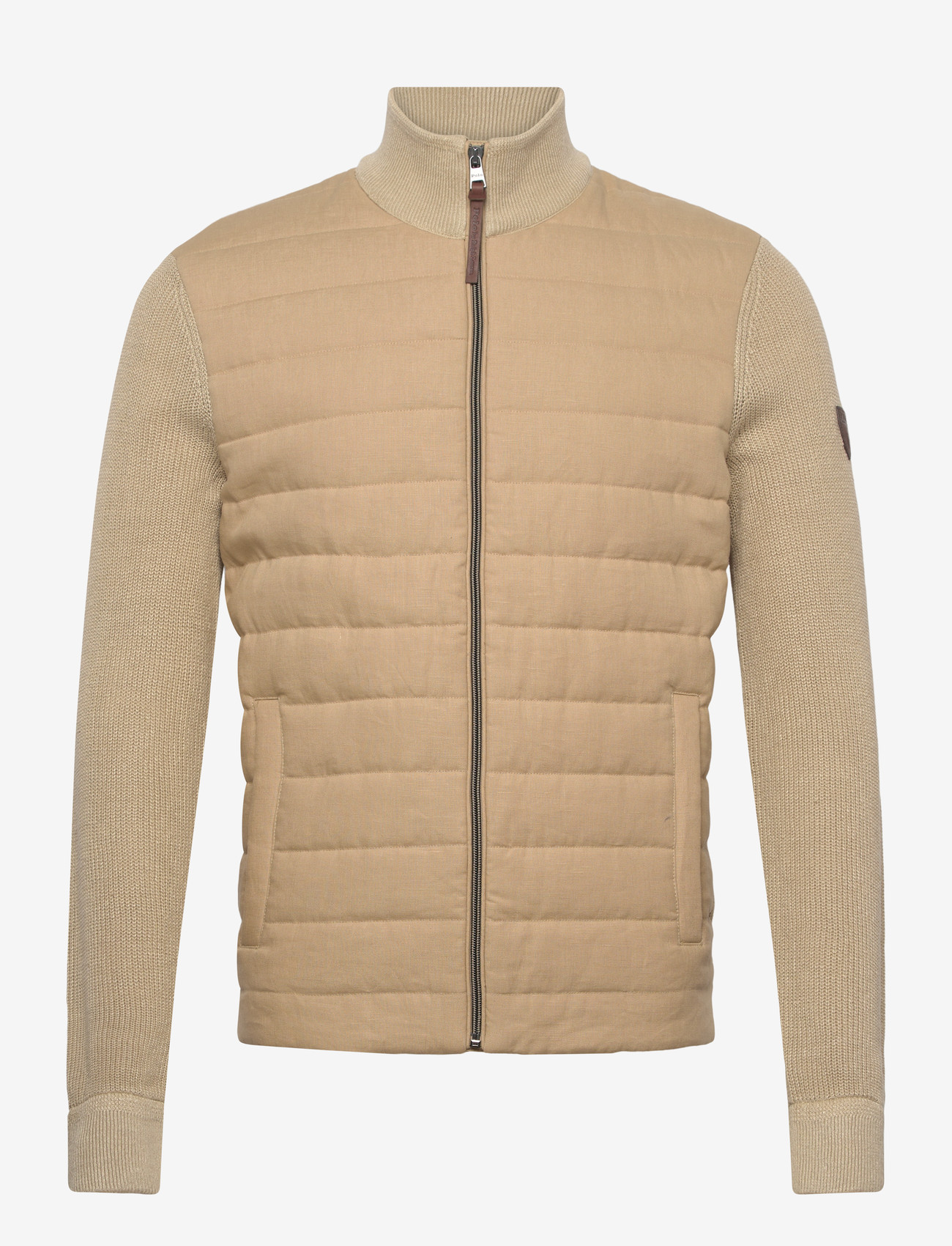 Polo Ralph Lauren - Hybrid Full-Zip Sweater - hybrid-jacken - coastal beige lin - 0