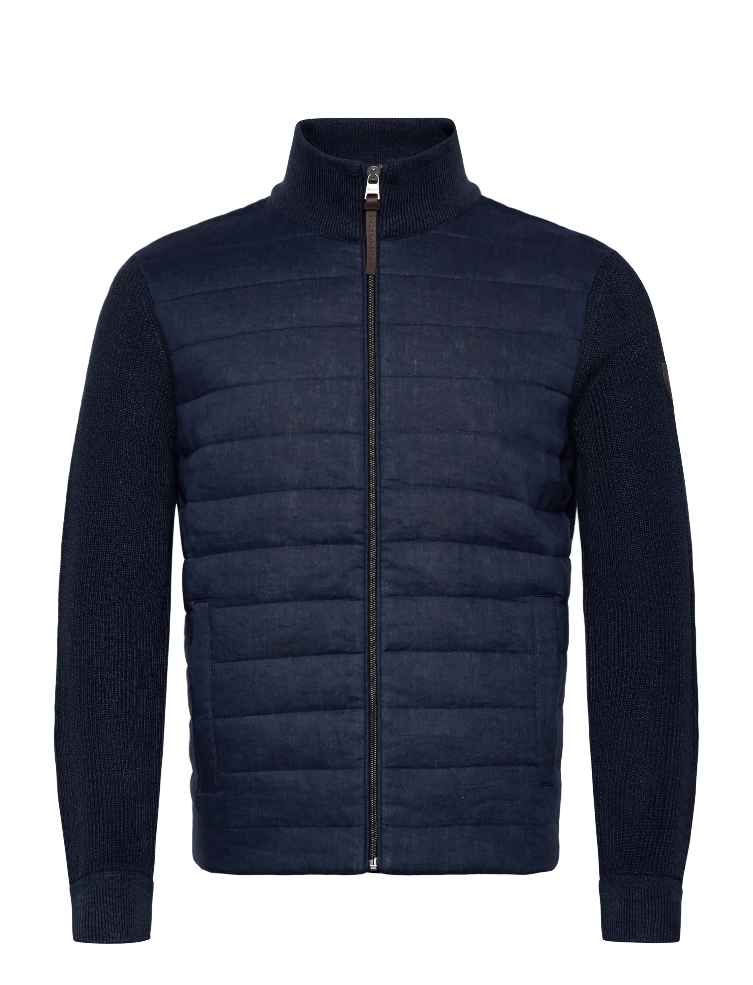 Polo Ralph Lauren - Hybrid Full-Zip Sweater -  hibridinės striukės - navy linen combo - 1