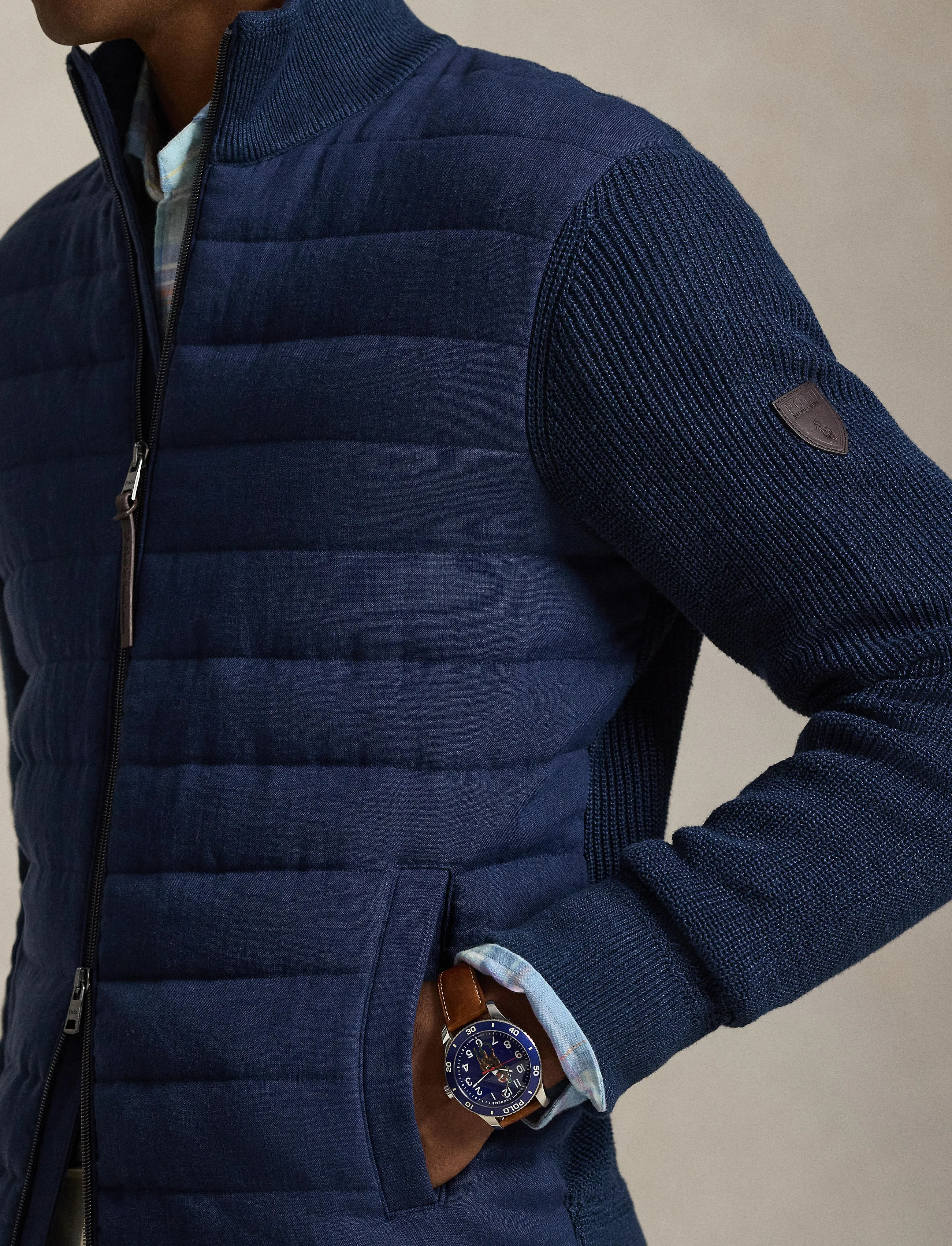 Hybrid Full-Zip Sweater 3