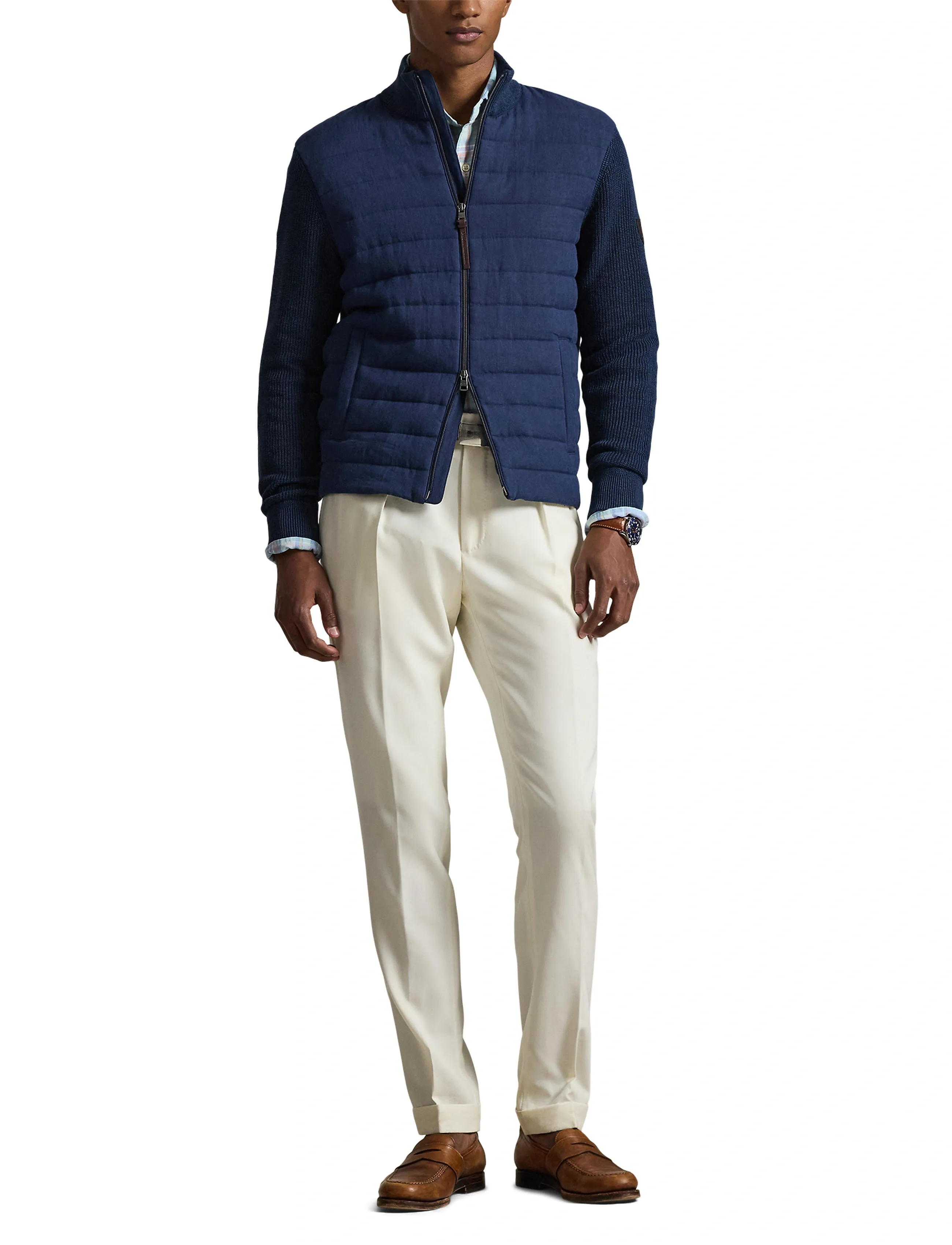 Hybrid Full-Zip Sweater 7