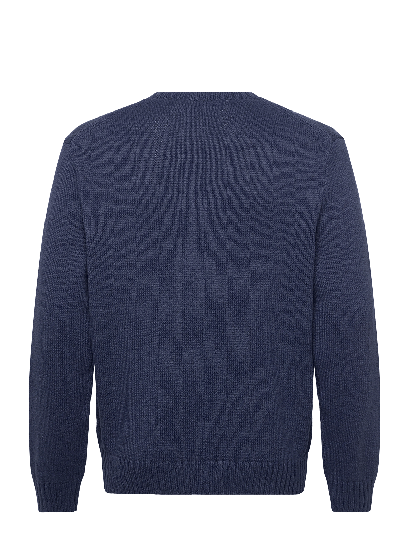 Polo Ralph Lauren - Polo Bear Linen-Cotton Sweater - truien met ronde hals - light navy - 1