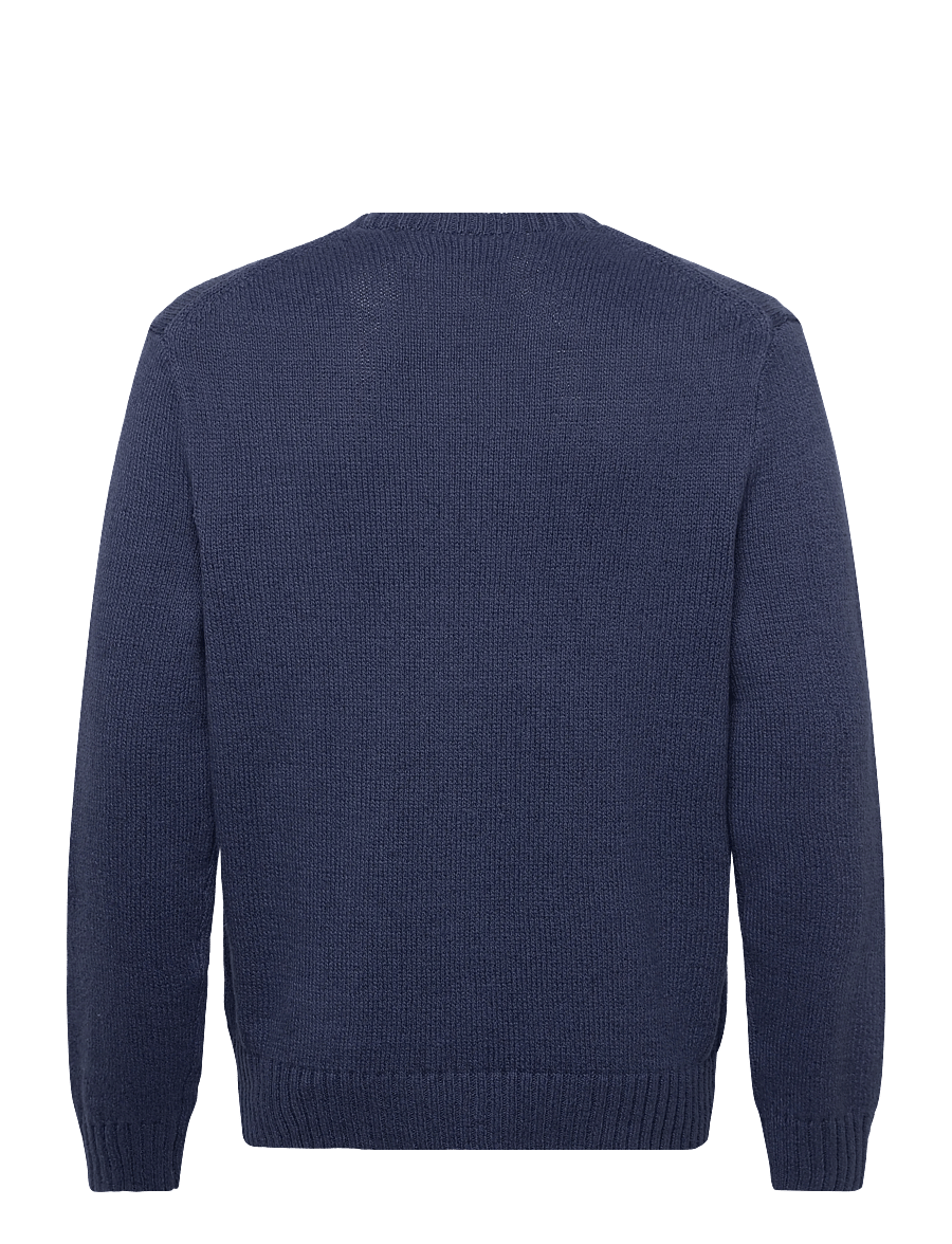 Polo Ralph Lauren - Polo Bear Linen-Cotton Sweater - Ümmarguse kaelusega kudumid - light navy - 1