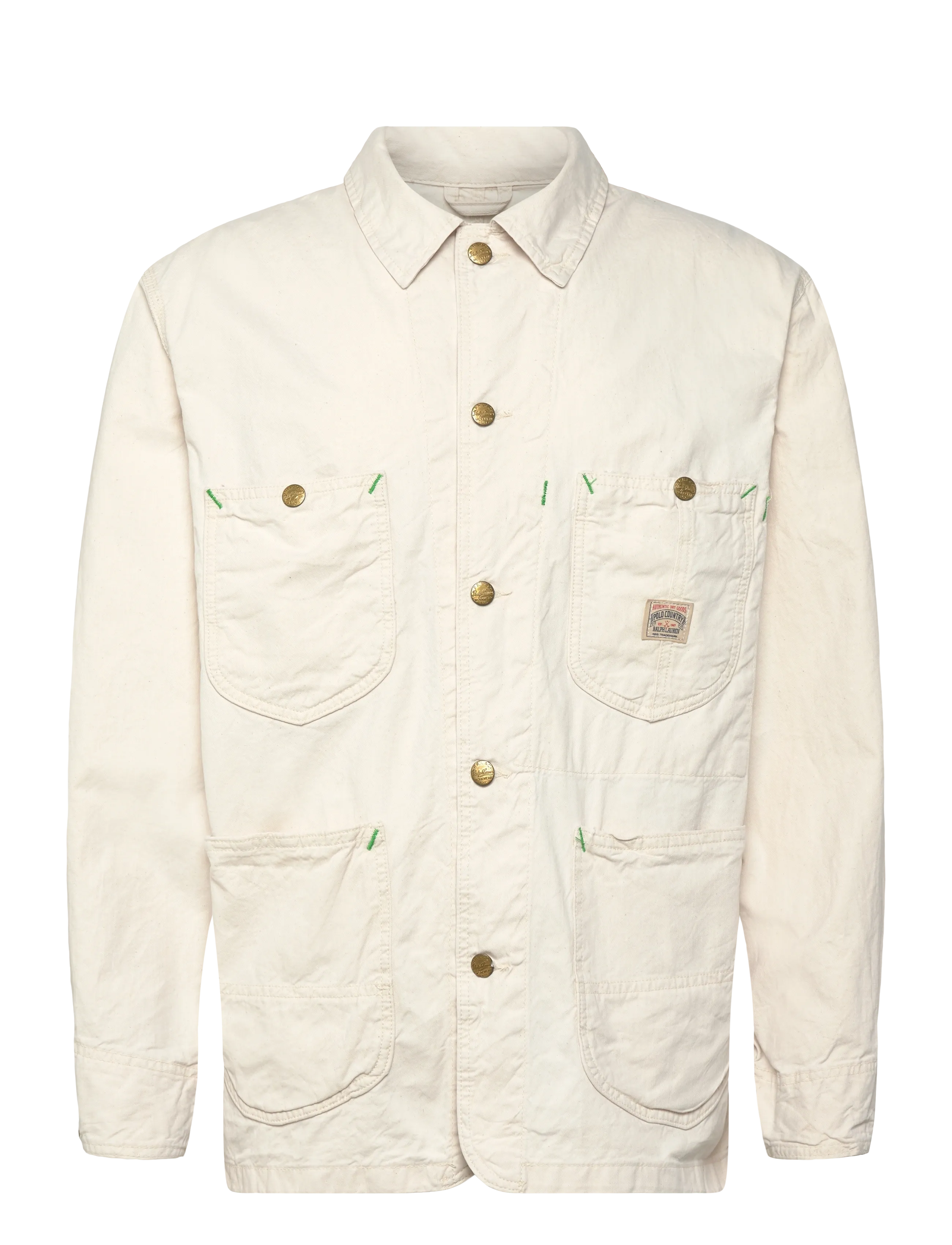 Polo Ralph Lauren The Waldron Twill Utility Jacket - Overtøj - BARLOWS V2 / white