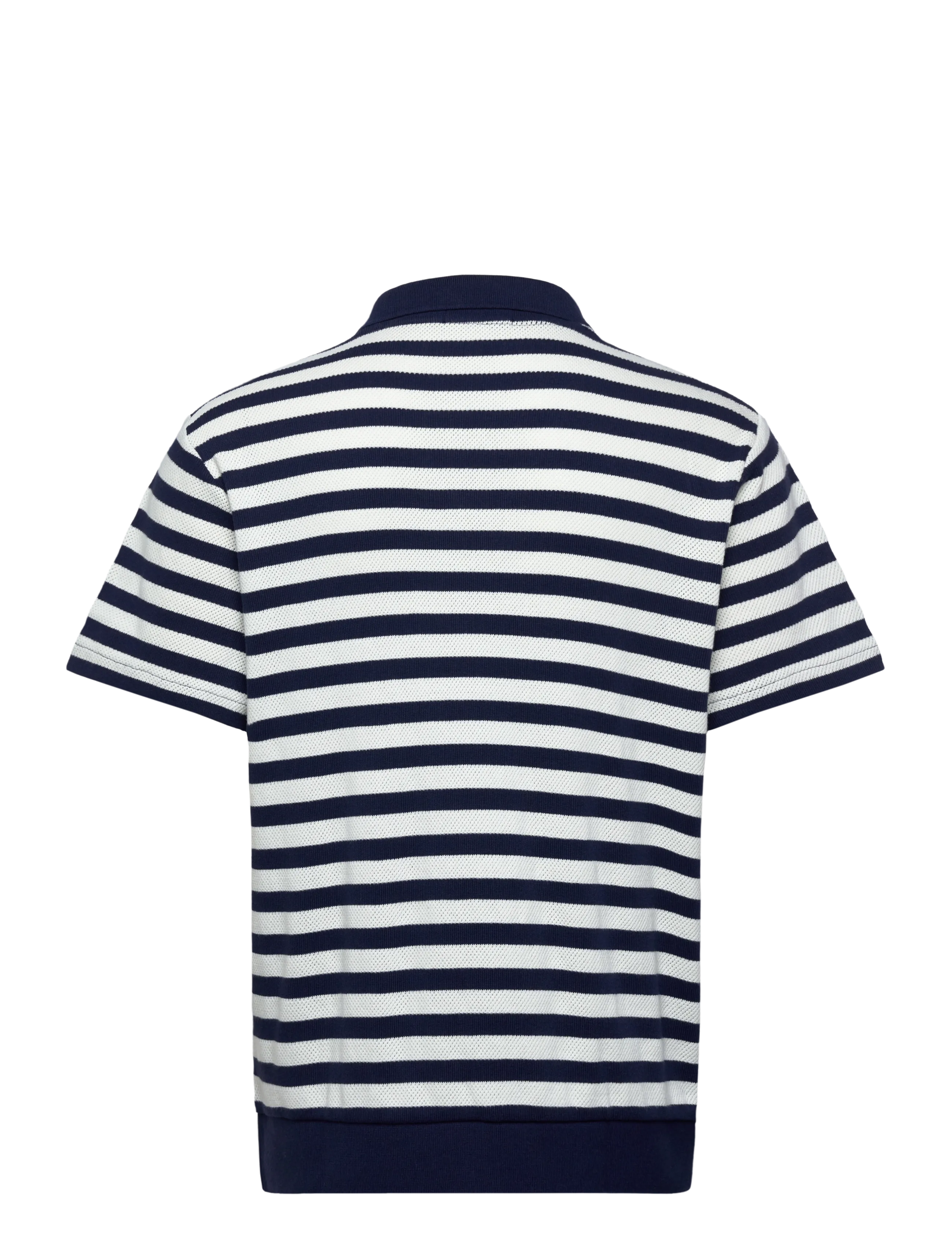 Polo Ralph Lauren - COTTON TEXTURE-KNT-POLO - kurzärmelig - newport navy/pale - 1