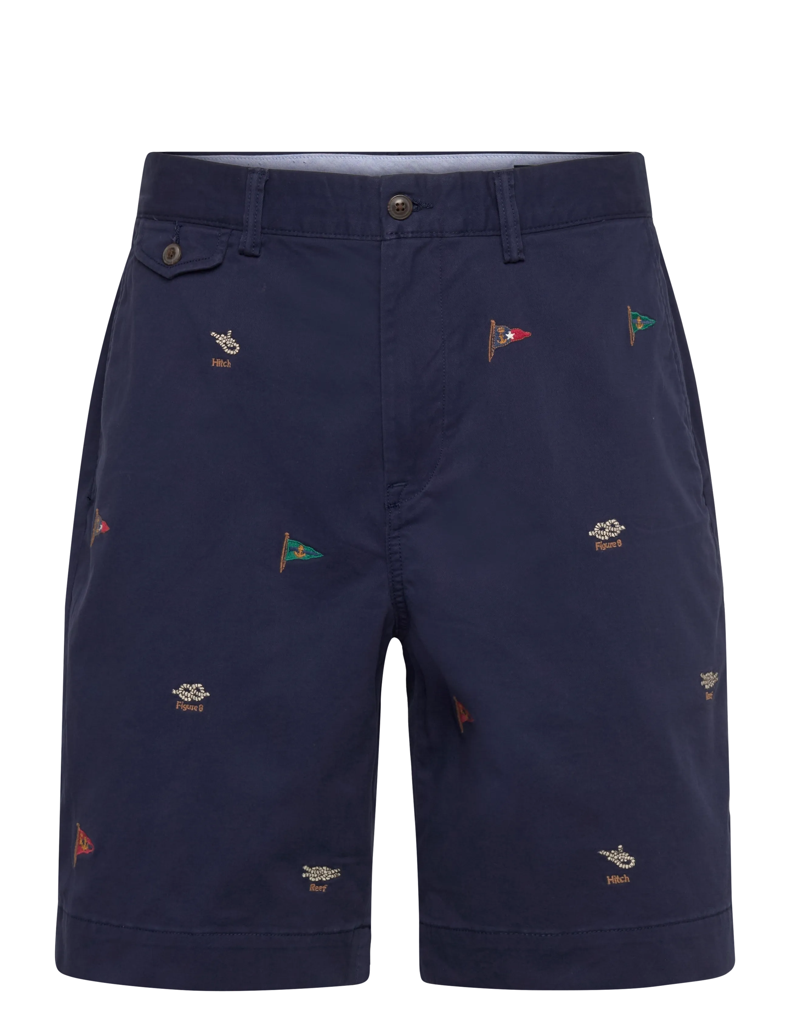 Polo Ralph Lauren 32/1 STRETCH TWILL-WVN-SHORTS - Nyheter - NEWPORT NAVY W/ F / navy