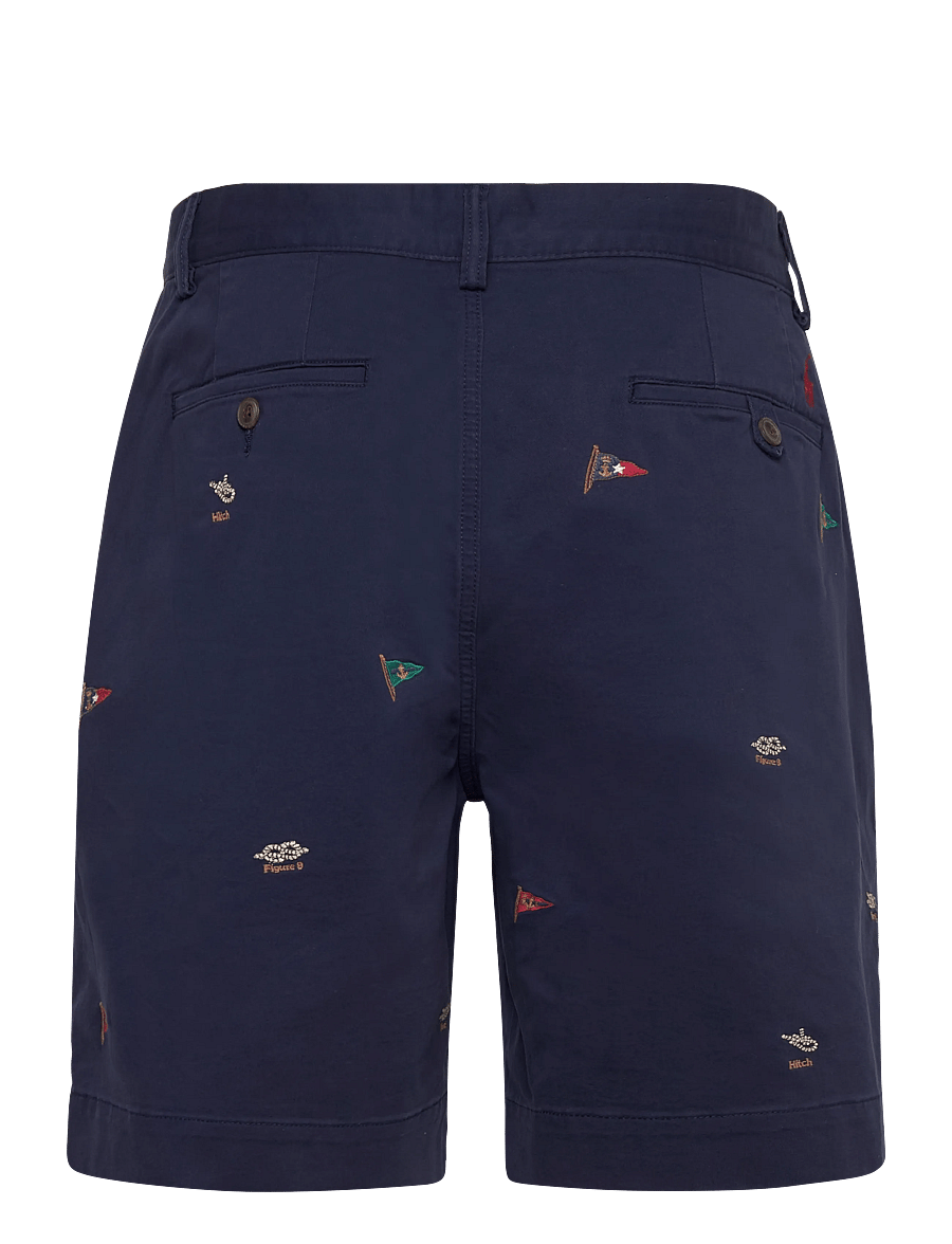 Polo Ralph Lauren - 32/1 STRETCH TWILL-WVN-SHORTS - casual shorts - newport navy w/ f - 2