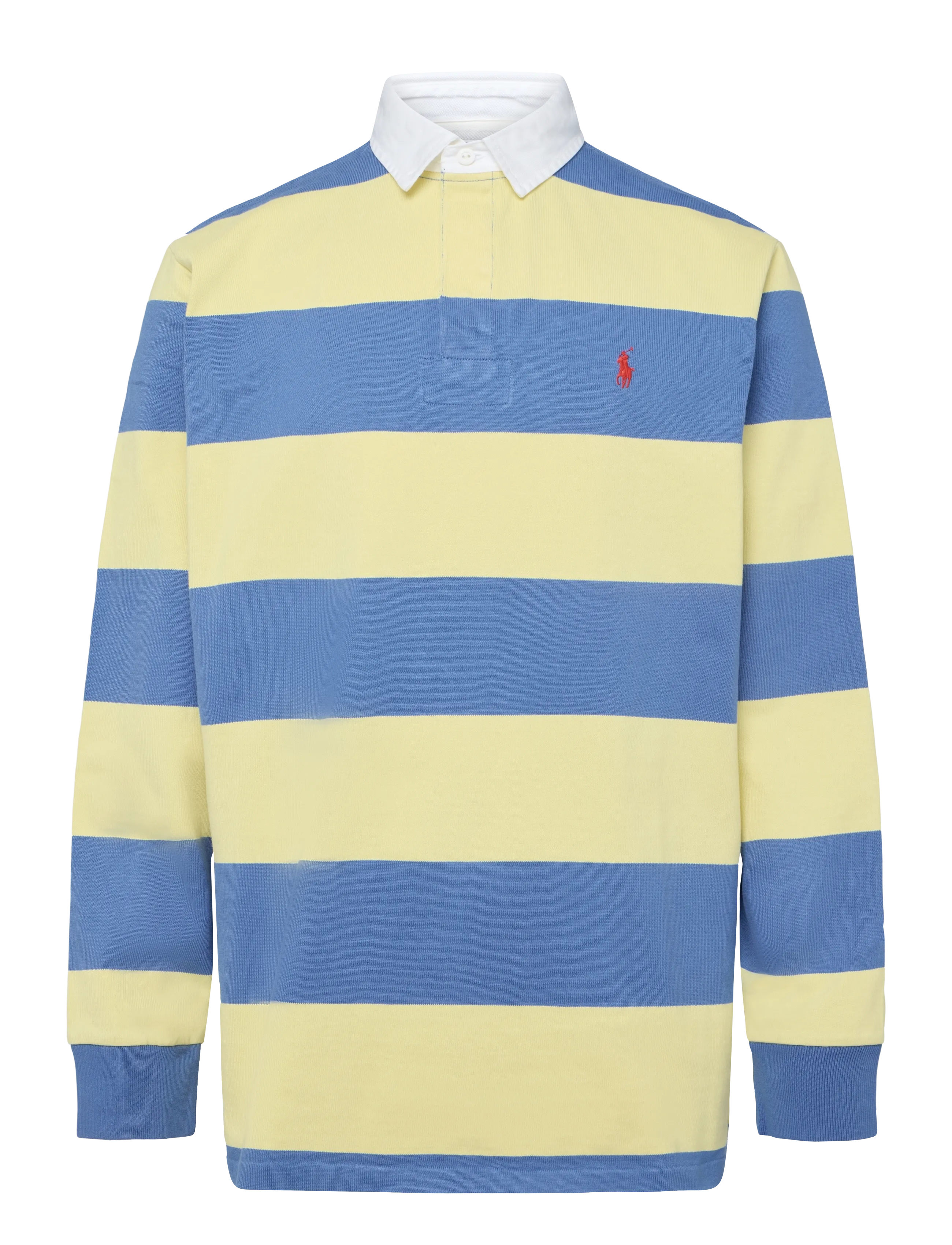Polo Ralph Lauren HEAVY RUGBY JERSEY-KNT-PULLOVER - Pikkade varrukatega kootud polosärgid - RESORT GOLD/MODER / gold
