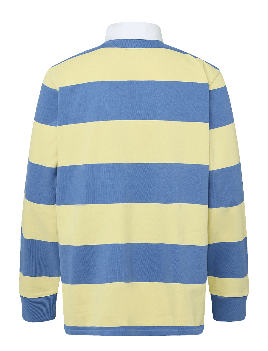 Polo Ralph Lauren - HEAVY RUGBY JERSEY-KNT-PULLOVER - langärmelige strick-polohemden - resort gold/moder - 1