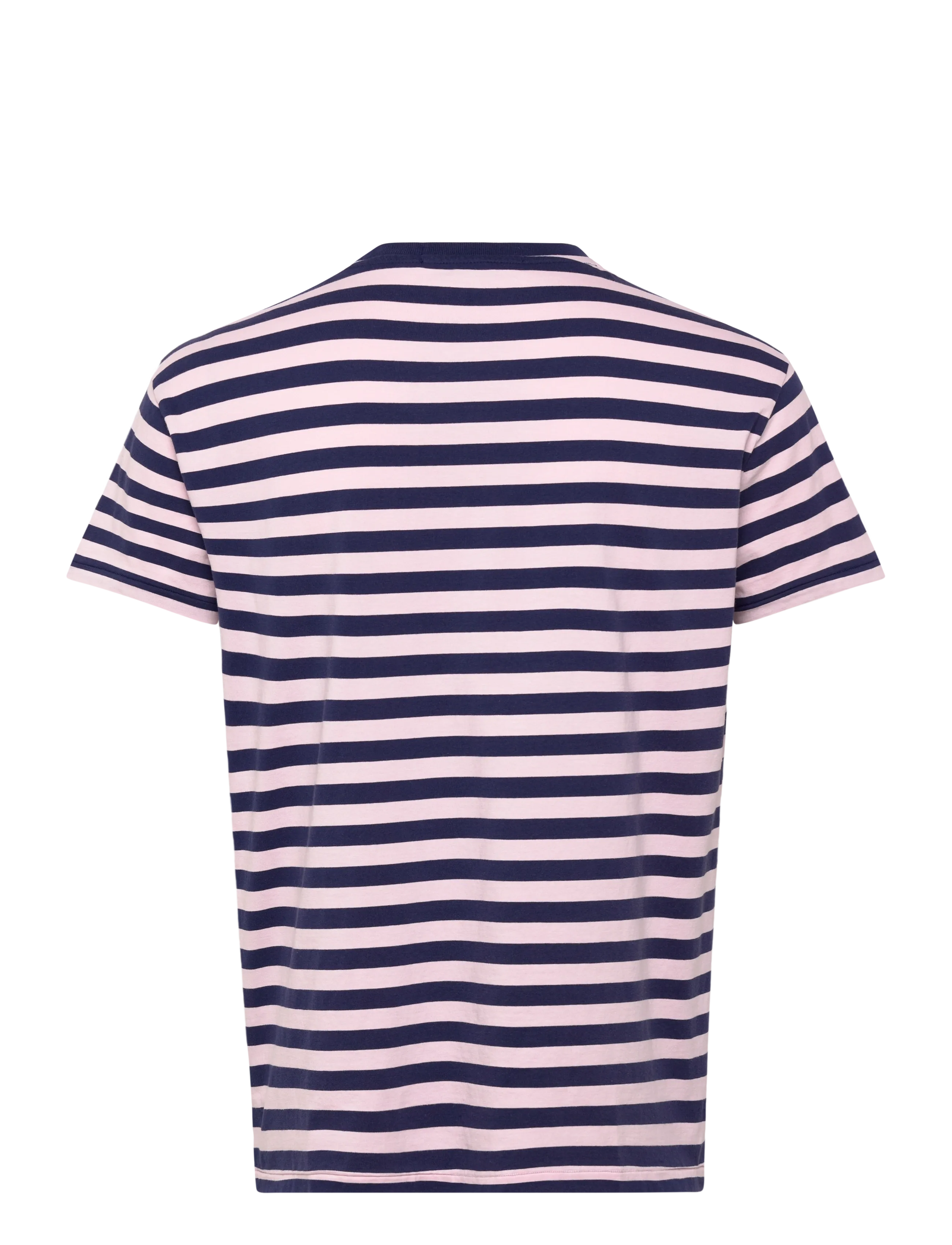 Polo Ralph Lauren - Classic Fit Striped Jersey T-Shirt - short-sleeved t-shirts - garden pink/dark - 2