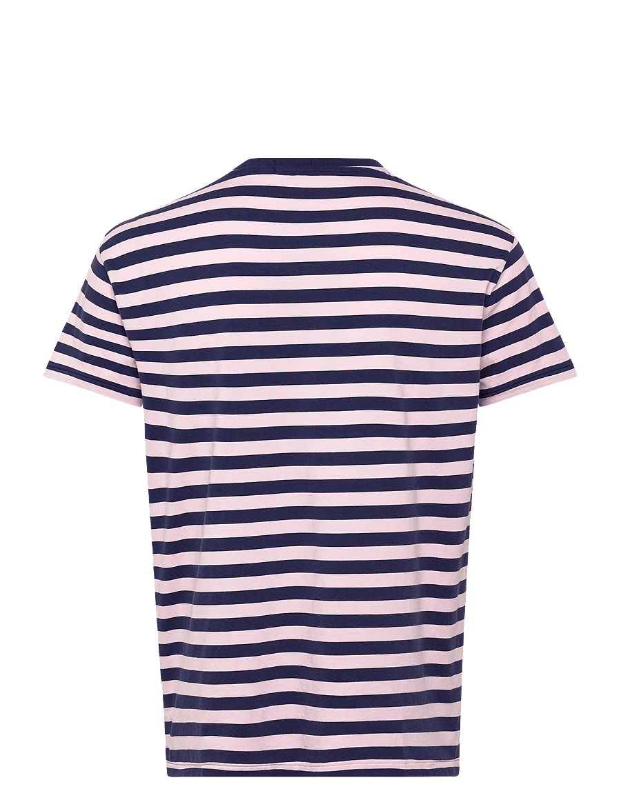 Polo Ralph Lauren - Classic Fit Striped Jersey T-Shirt - kurzärmelige t-shirts - garden pink/dark - 2