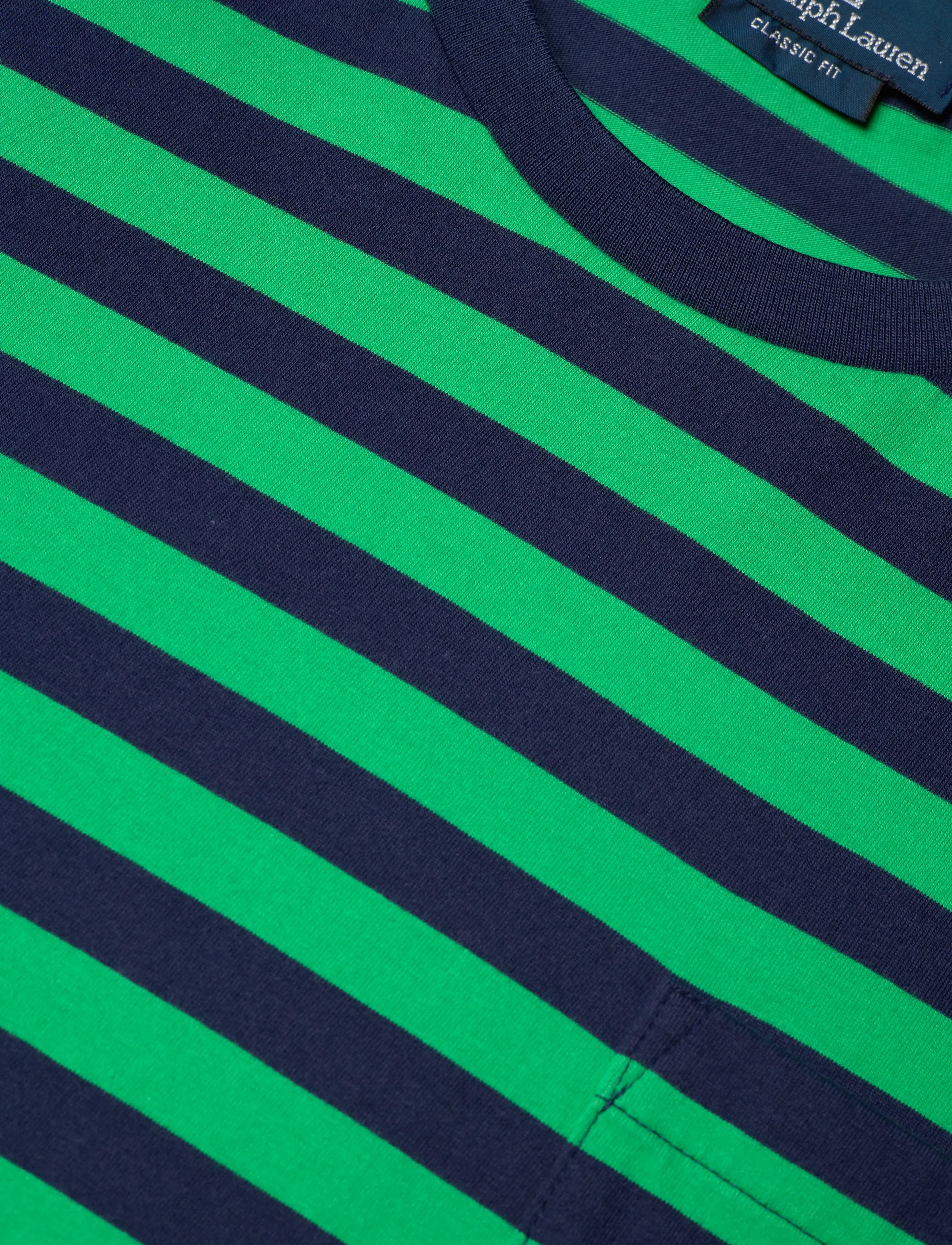 Polo Ralph Lauren - Classic Fit Striped Jersey T-Shirt - kortærmede t-shirts - summer emerald/da - 4
