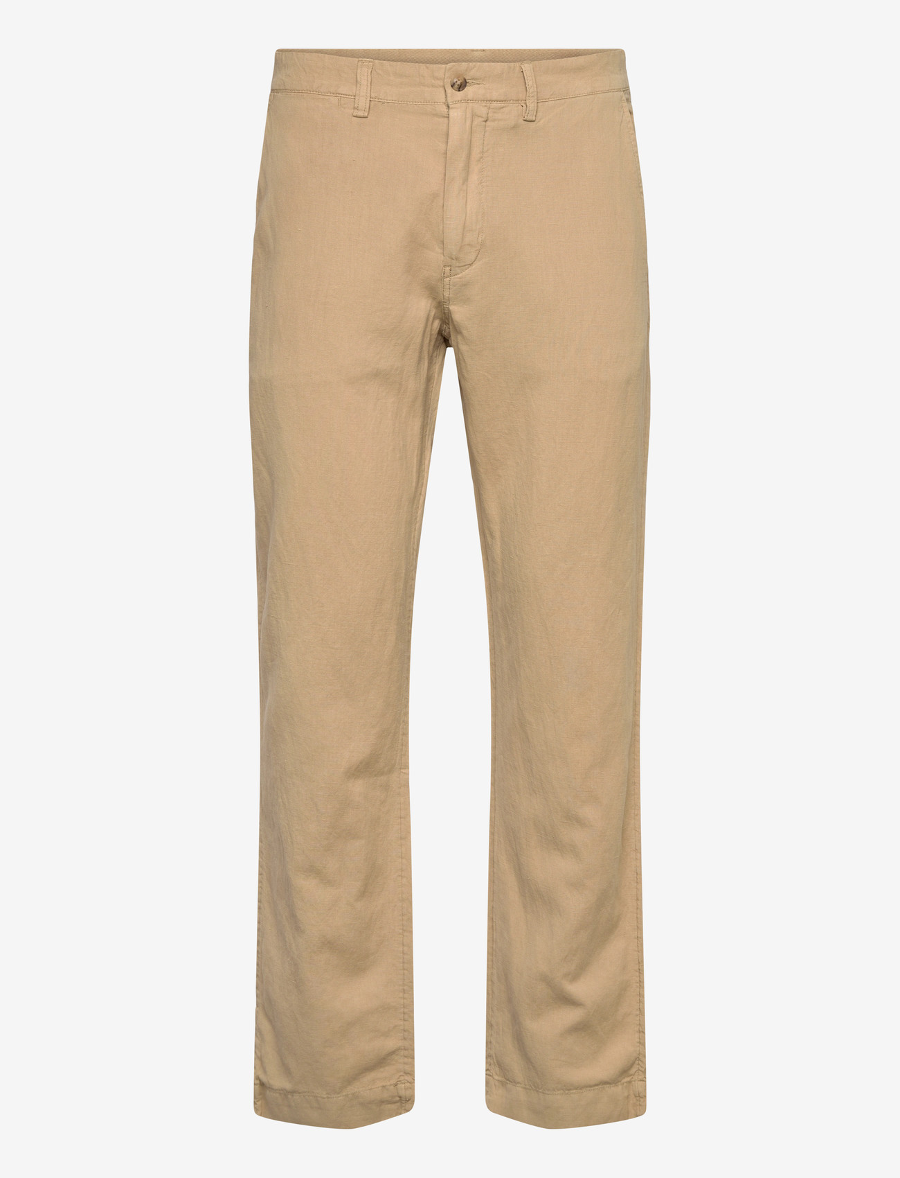 Polo Ralph Lauren - Bedford Classic Fit Linen-Cotton Pant - leinenhosen - coastal beige - 0