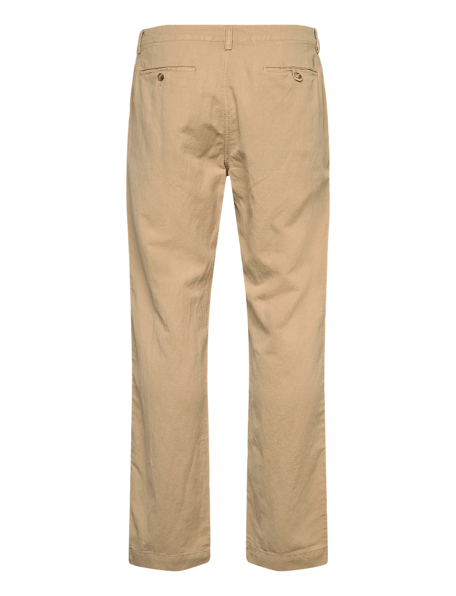 Polo Ralph Lauren - Bedford Classic Fit Linen-Cotton Pant - leinenhosen - coastal beige - 2