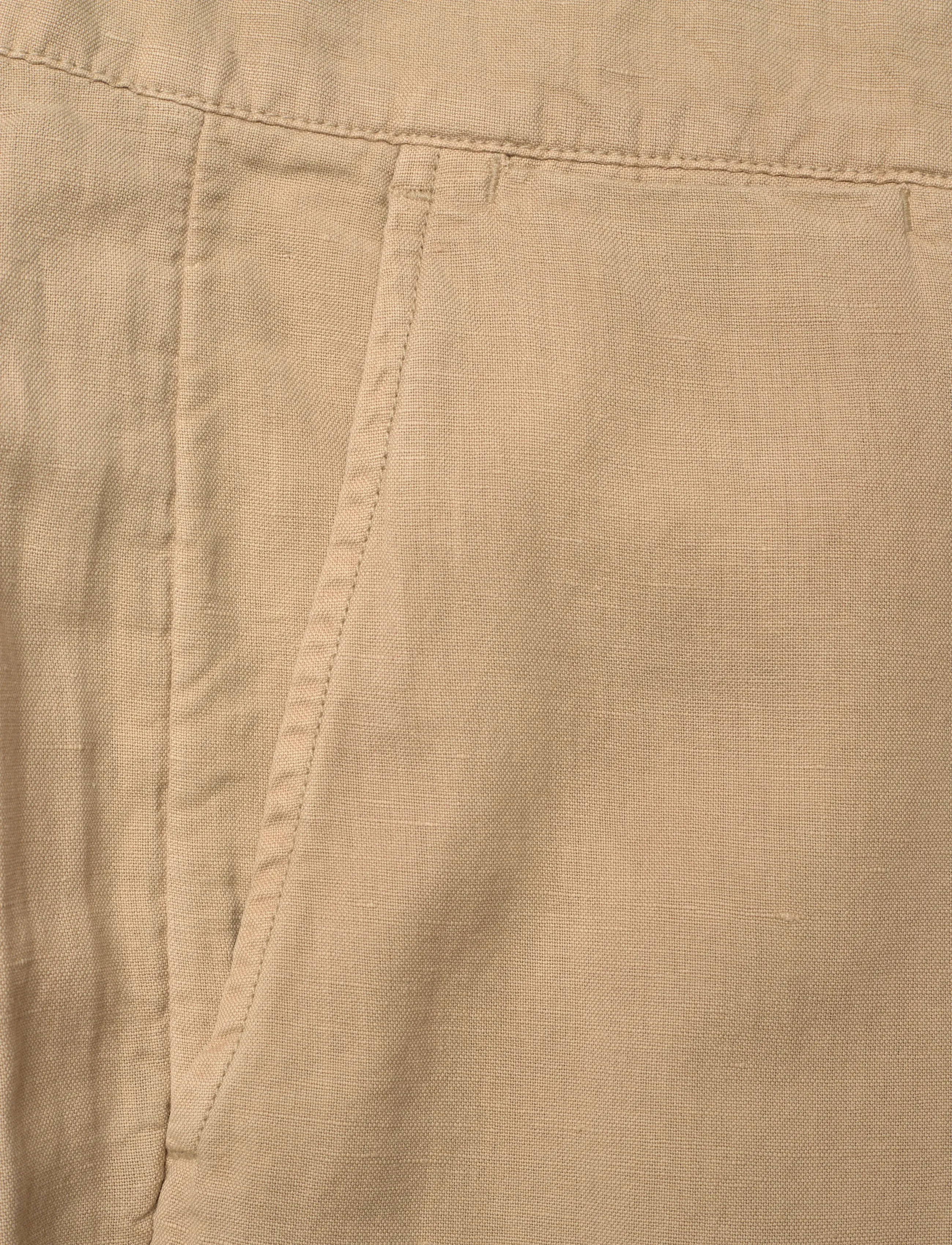 Polo Ralph Lauren - Bedford Classic Fit Linen-Cotton Pant - hörbuxur - coastal beige - 4