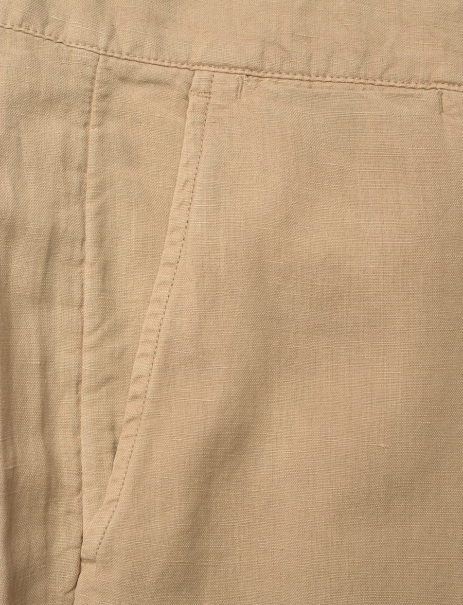 Polo Ralph Lauren - Bedford Classic Fit Linen-Cotton Pant - leinenhosen - coastal beige - 4