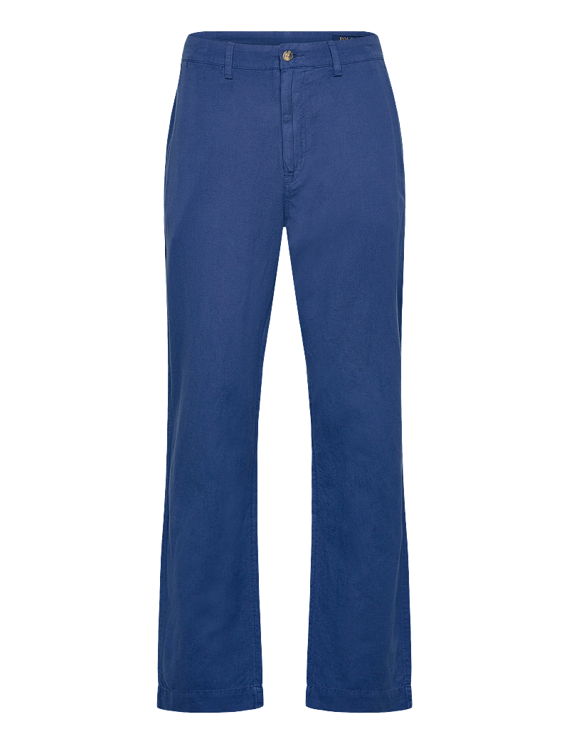 Polo Ralph Lauren - Bedford Classic Fit Linen-Cotton Pant - linen trousers - dusty azure - 0