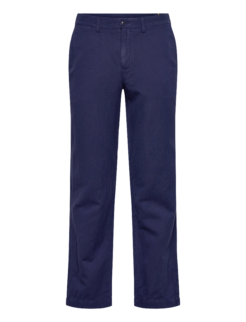 Polo Ralph Lauren - Bedford Classic Fit Linen-Cotton Pant - lininės kelnės - new classic navy - 0