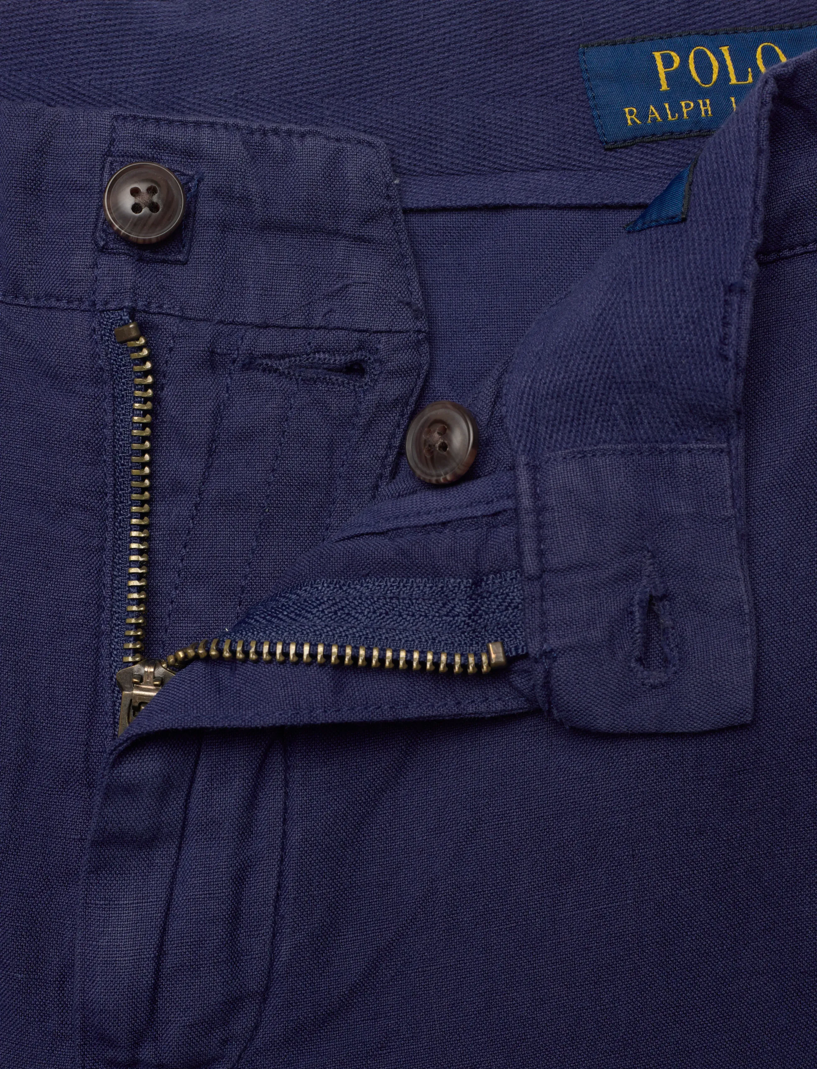 Polo Ralph Lauren - Bedford Classic Fit Linen-Cotton Pant - hørbukser - new classic navy - 5