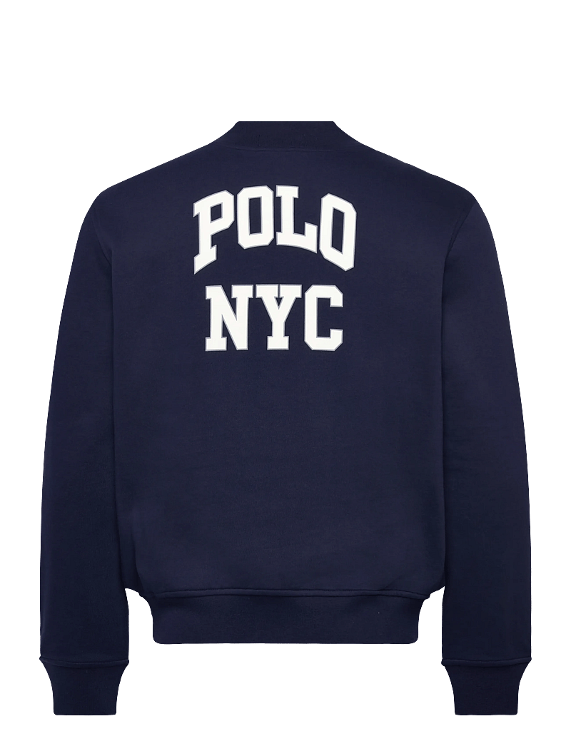 Polo Ralph Lauren - Fleece Graphic Baseball Jacket - varsity jackor - cruise navy - 1