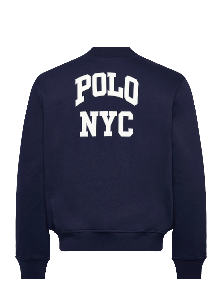 Polo Ralph Lauren - Fleece Graphic Baseball Jacket - vestes d’université - cruise navy - 1