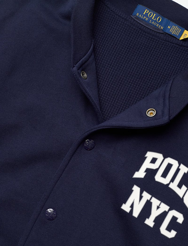 Polo Ralph Lauren - Fleece Graphic Baseball Jacket - varsity jackor - cruise navy - 2