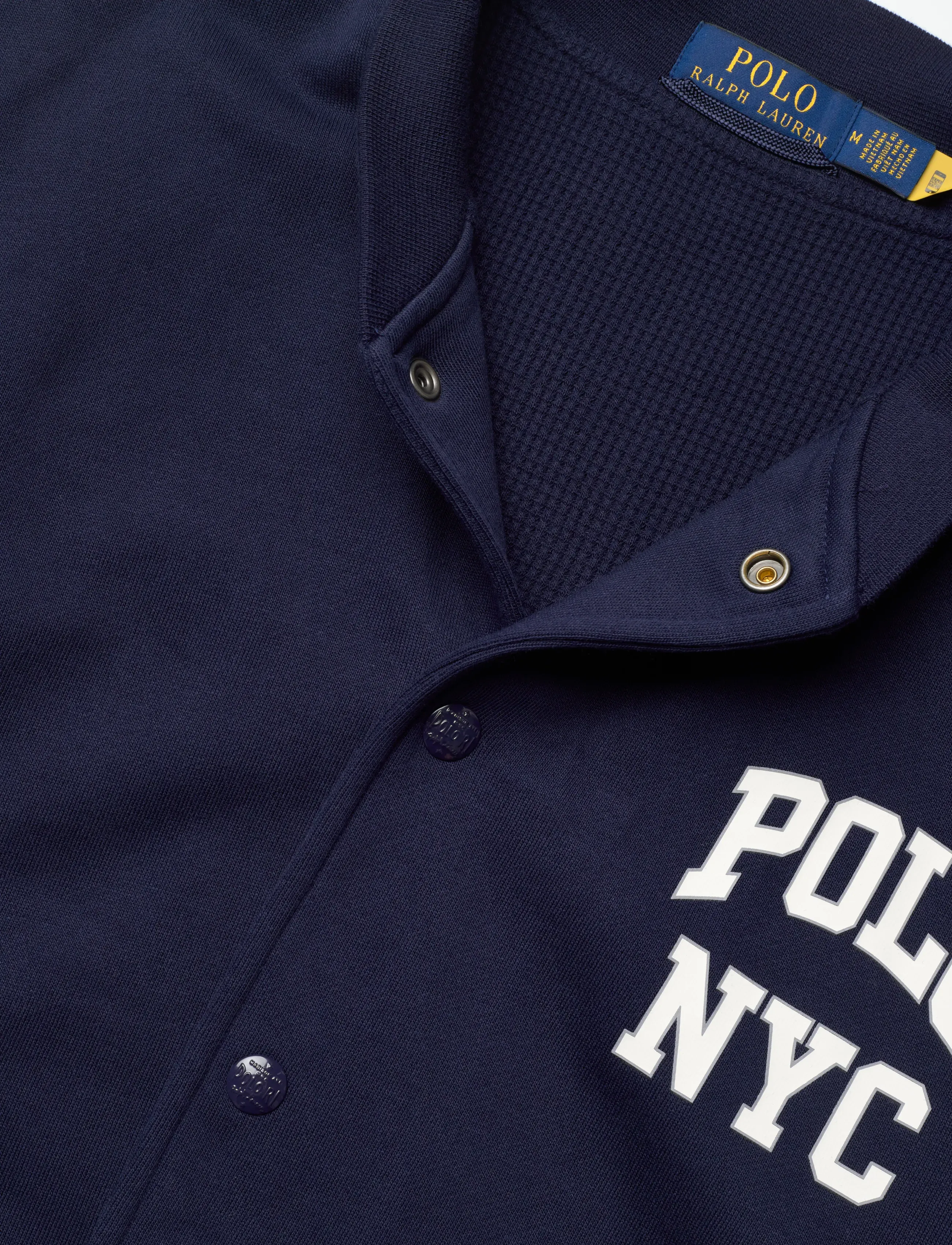 Polo Ralph Lauren - Fleece Graphic Baseball Jacket - collegejakker - cruise navy - 2