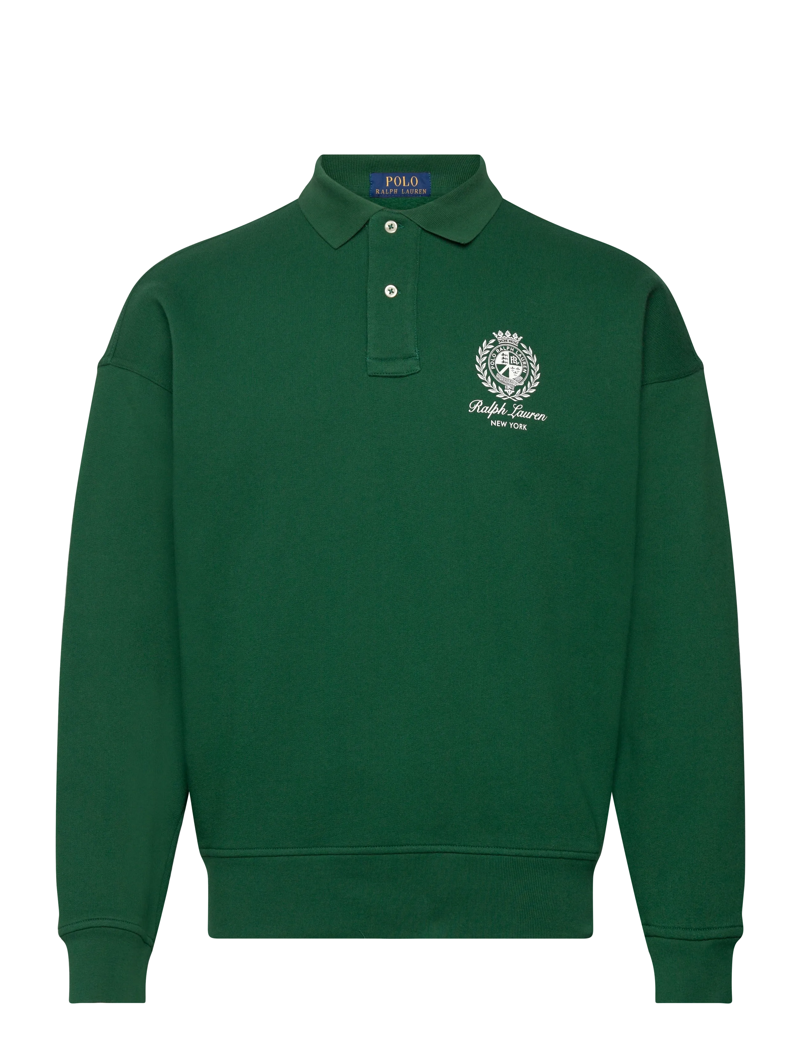 Polo Ralph Lauren Relaxed Fit Fleece Graphic Sweatshirt - Strickmode - NEW FOREST / green