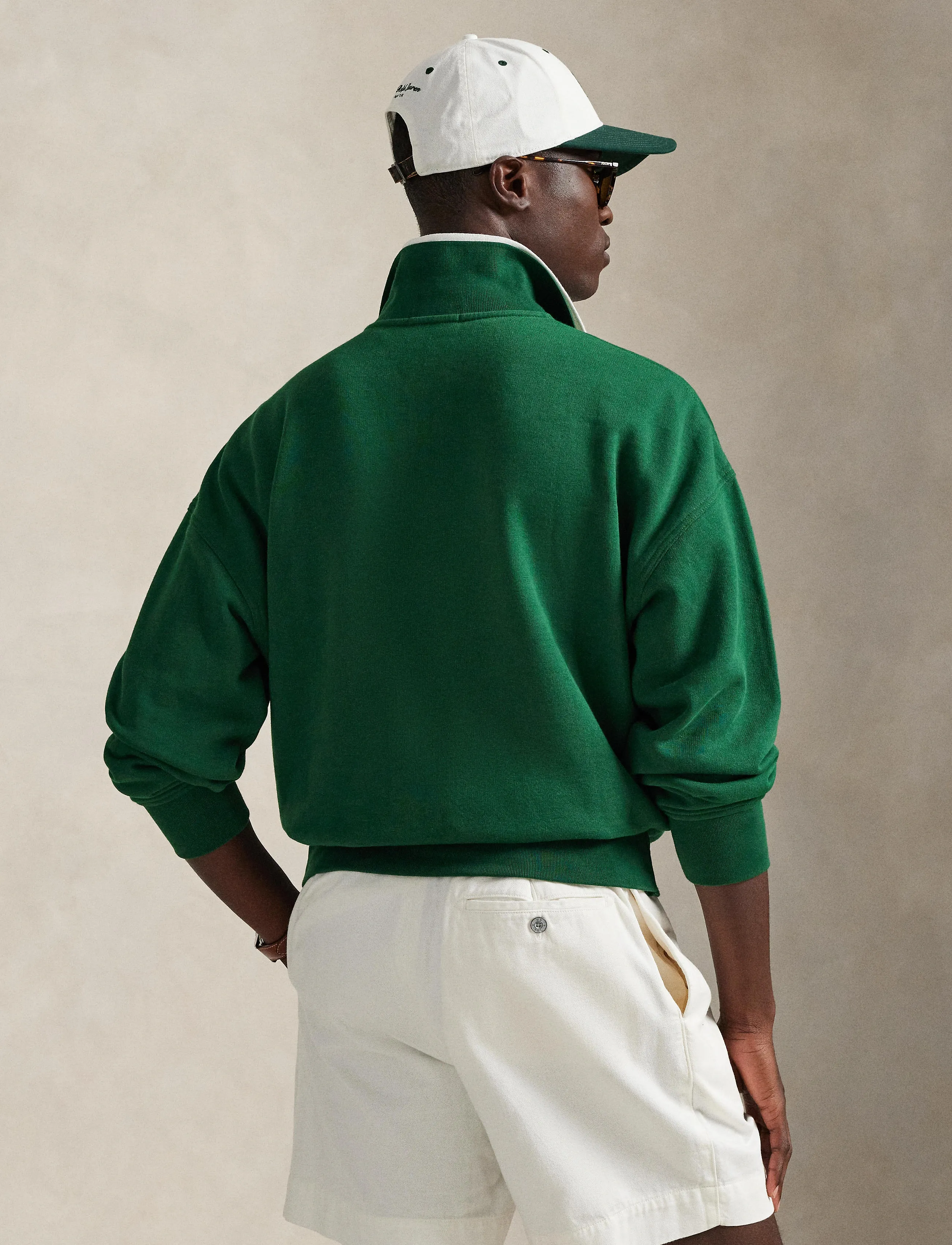 Polo Ralph Lauren - Relaxed Fit Fleece Graphic Sweatshirt - poloer i strik med lange ærmer - new forest - 3