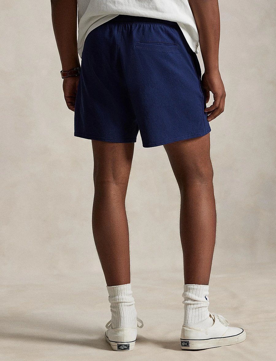 Polo Ralph Lauren - 5-Inch Relaxed Fit Jersey Graphic Short - sweatshorts - newport navy - 3