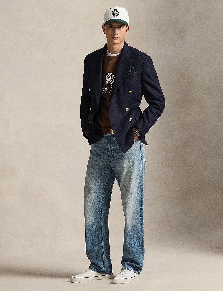Polo Ralph Lauren - Relaxed Fit Fleece Graphic Sweatshirt - osta olukorra järgi - branch brown - 0